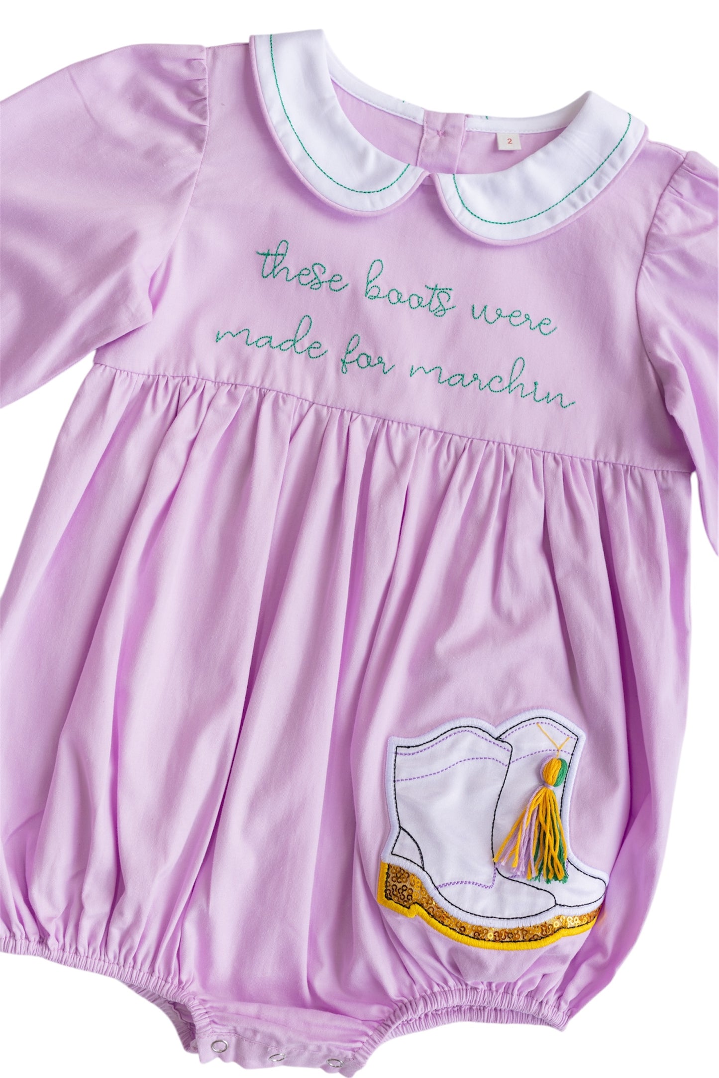 Marching Krewe Long Sleeve Bubble