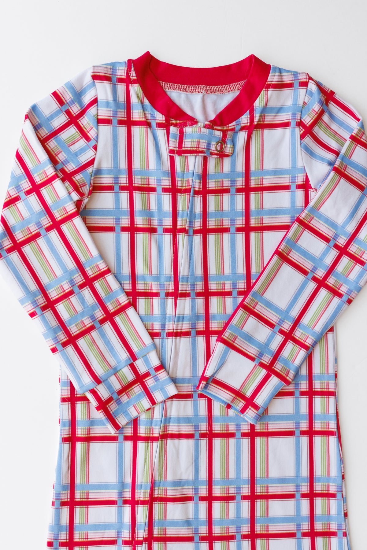Mistletoe Plaid Boy Pajamas