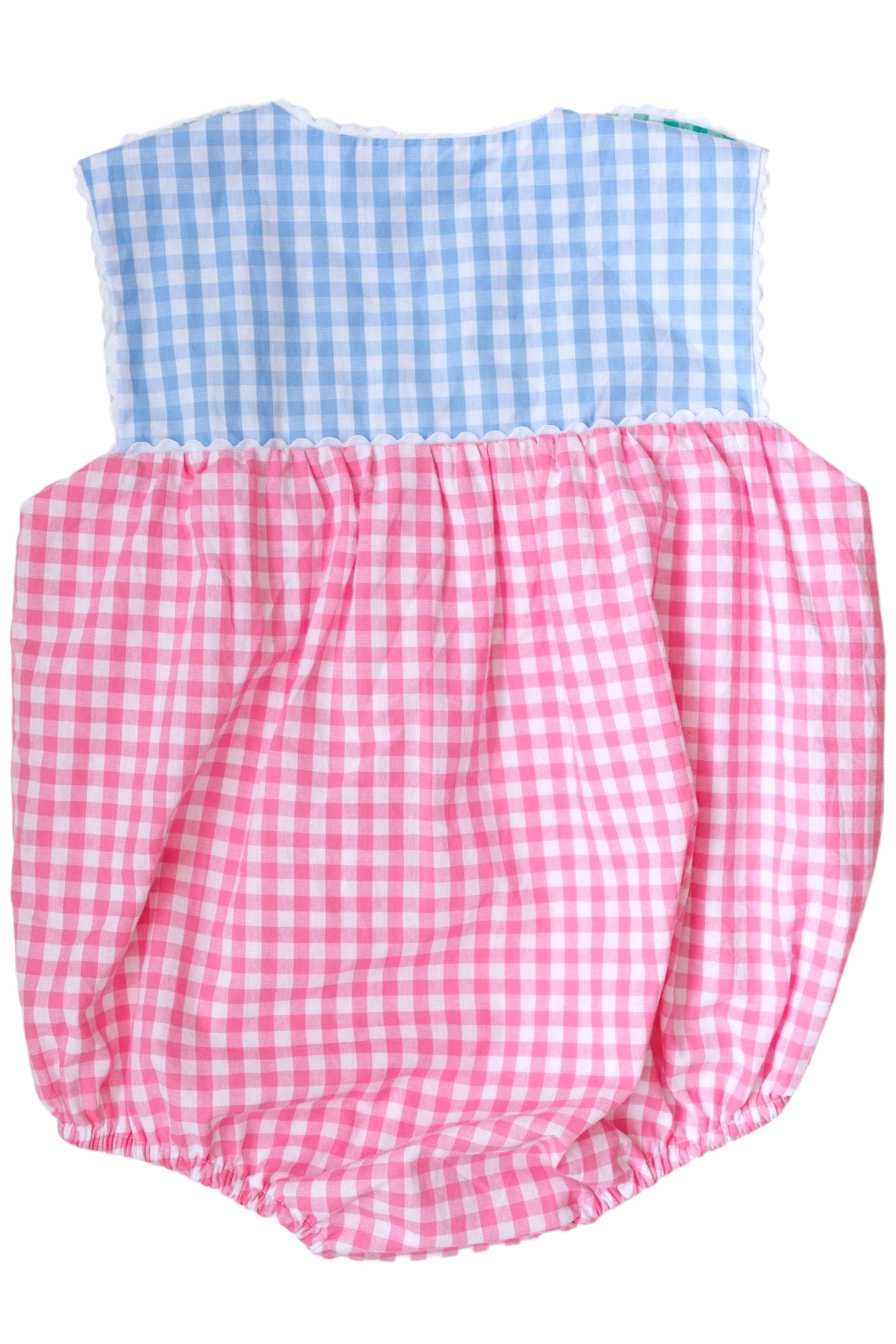 Sophia Gingham Color Block Bubble