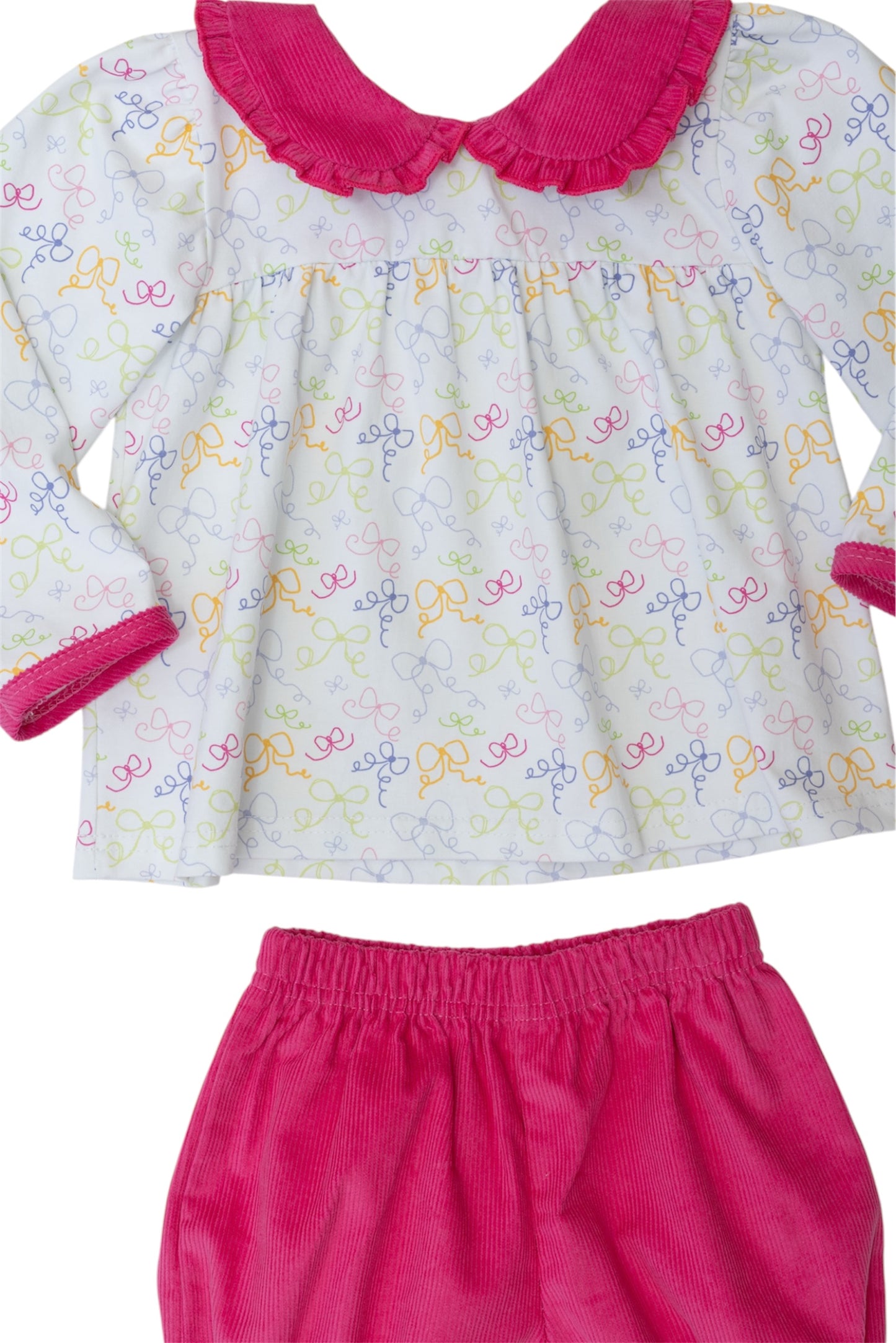 festive bows bloomer set