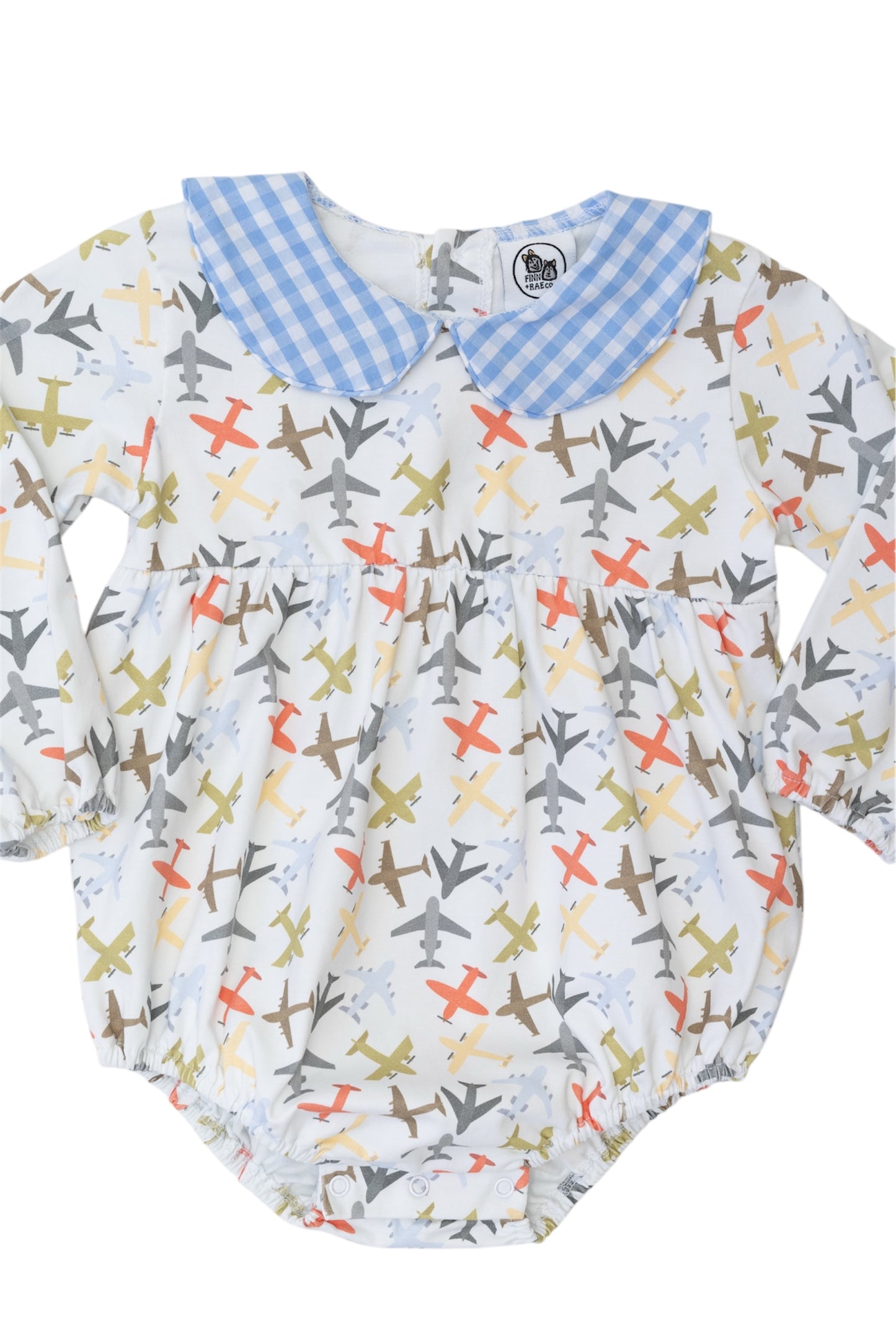 Planes Long Sleeve Bubble