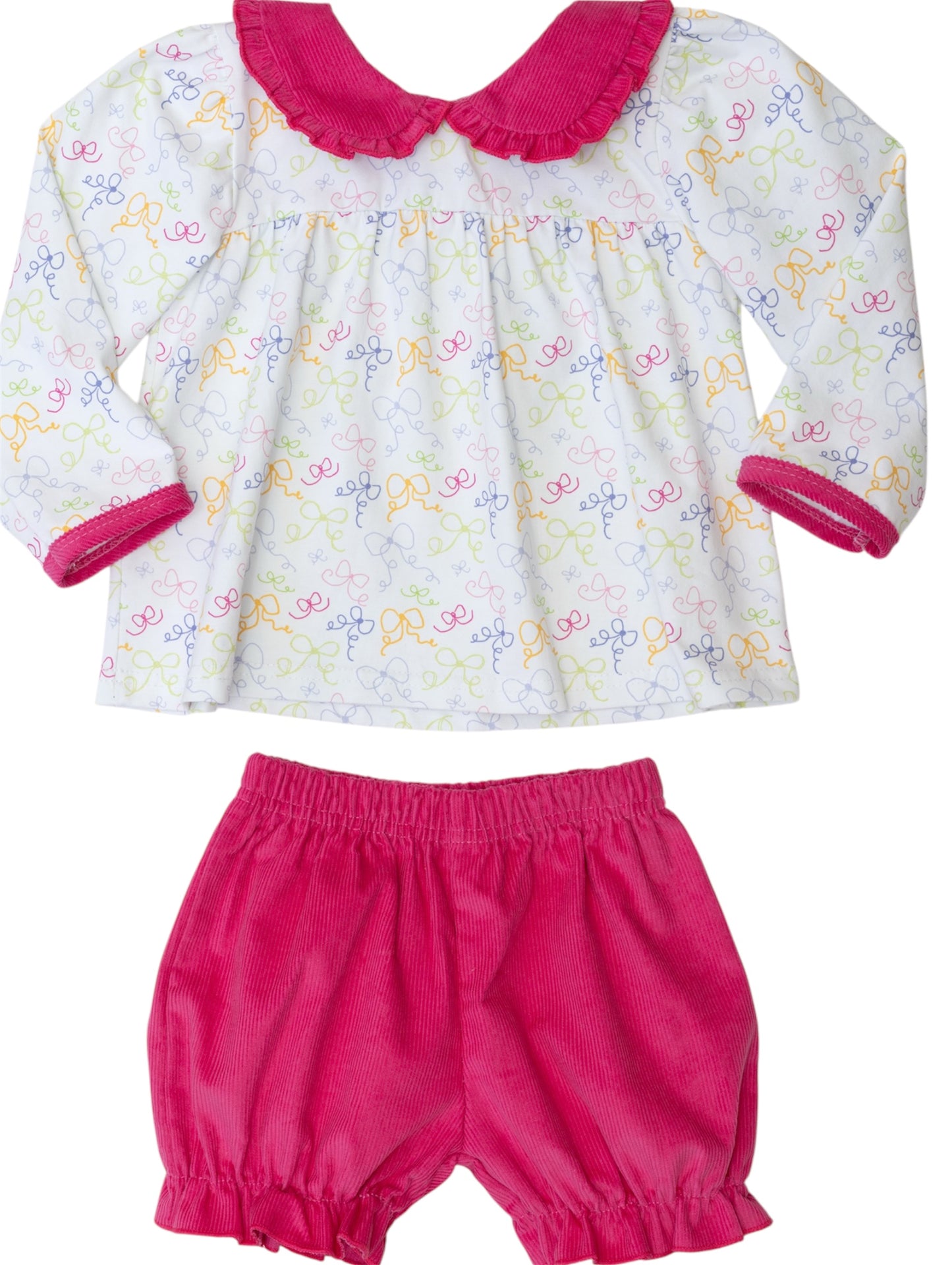 festive bows bloomer set