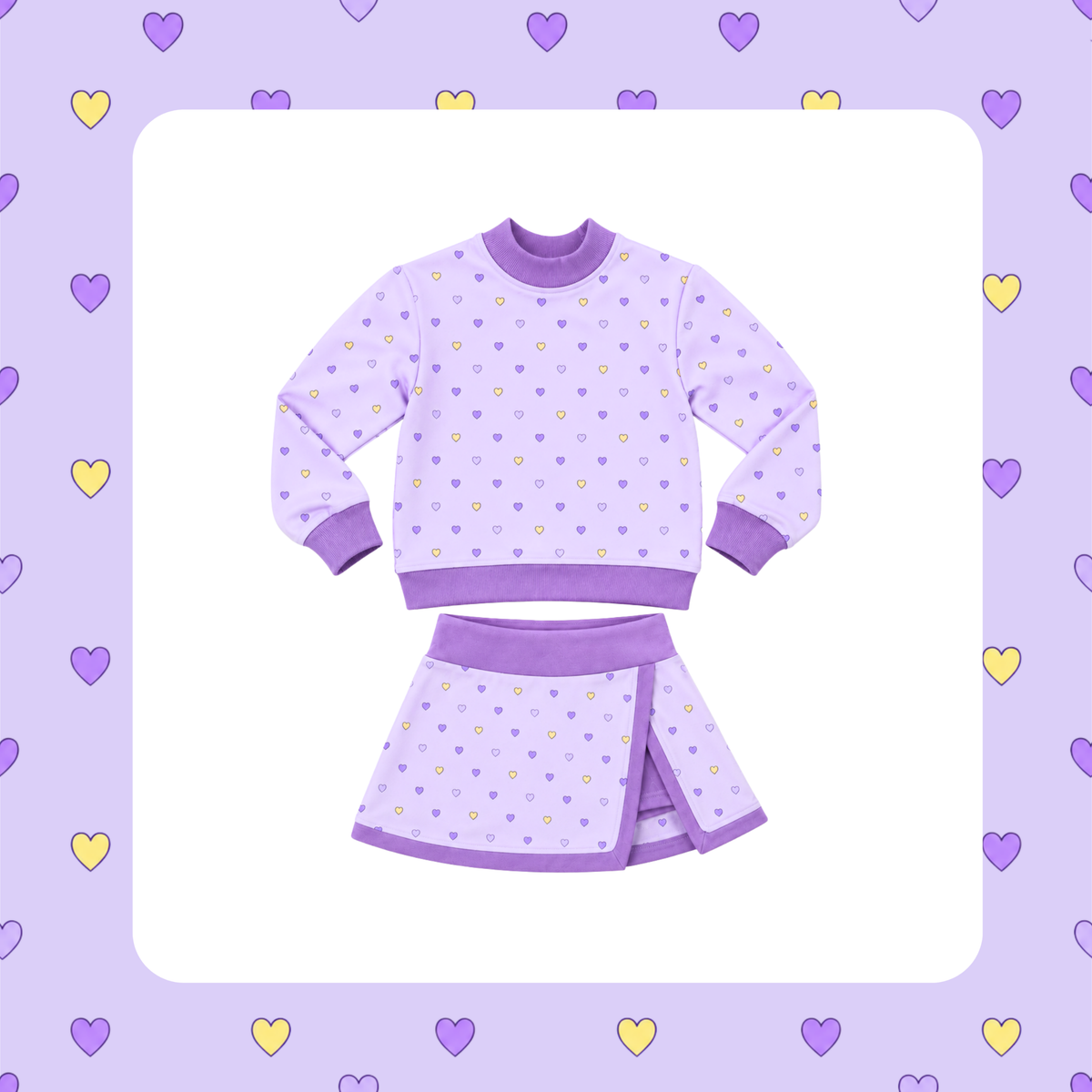 Split Decision Skort Set