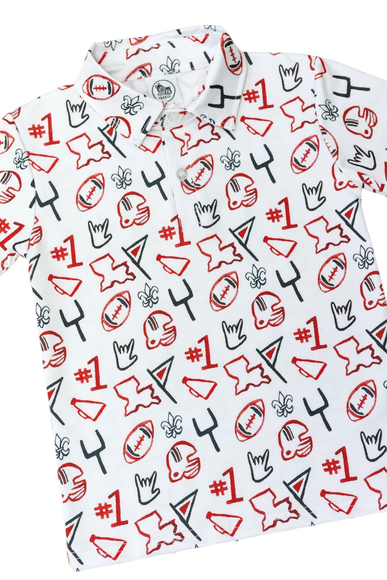 Geaux Cajuns Golf Polo