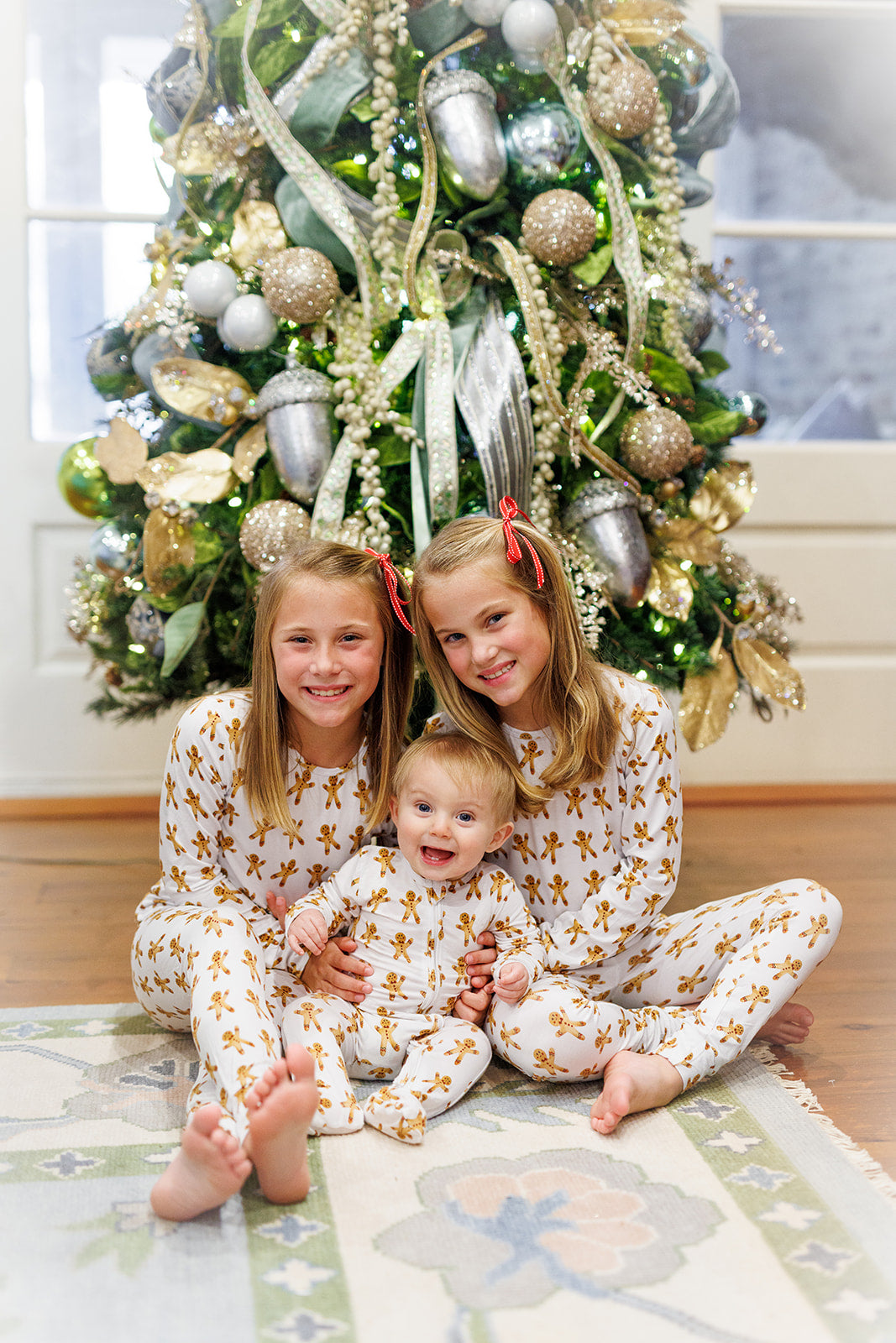 Gingerbread Lane Zip Up PJs