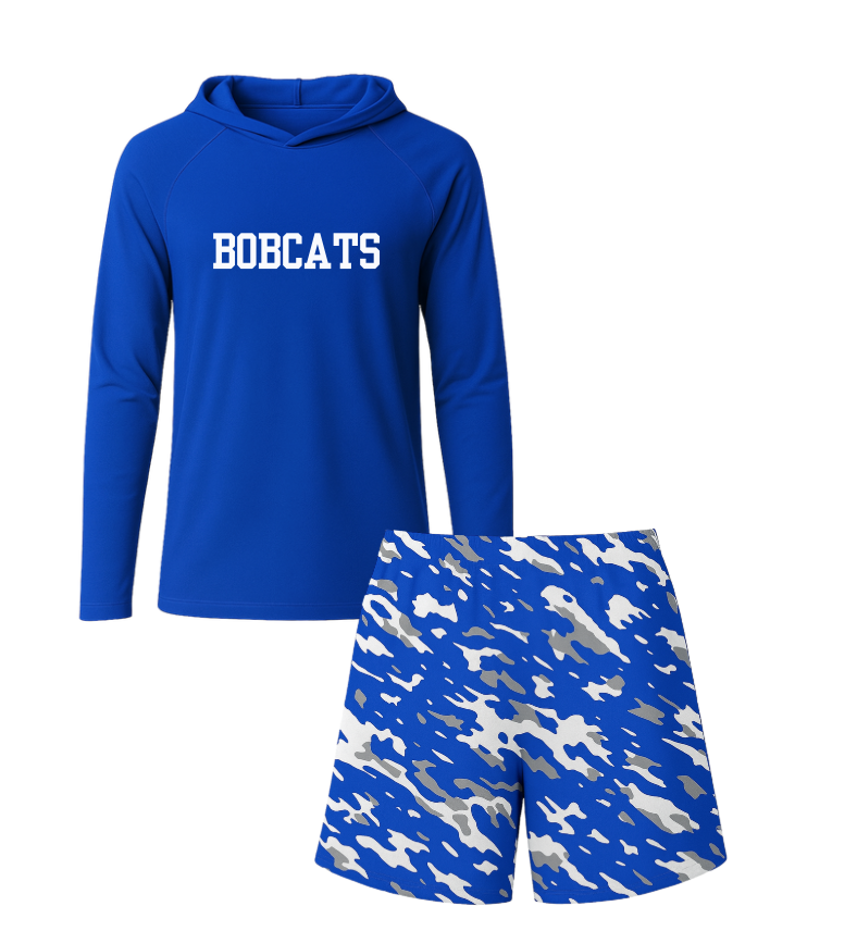 Sideline Crew Camo Short Set