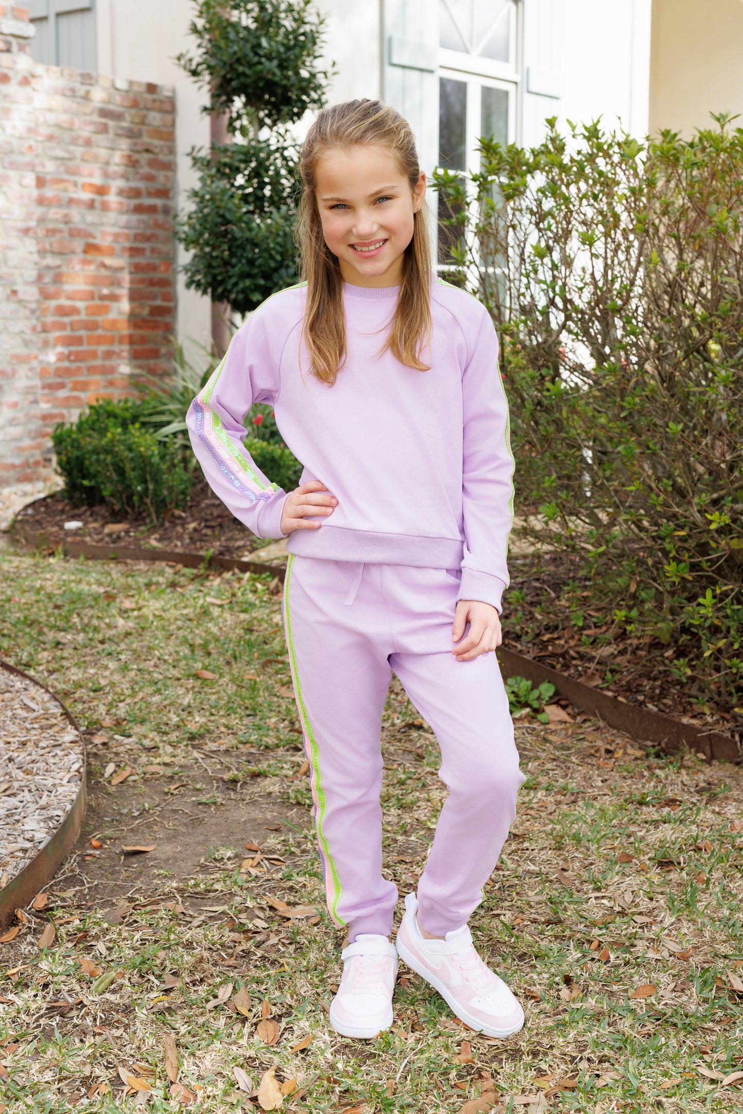 Shine & Play Sequin Jogger Set