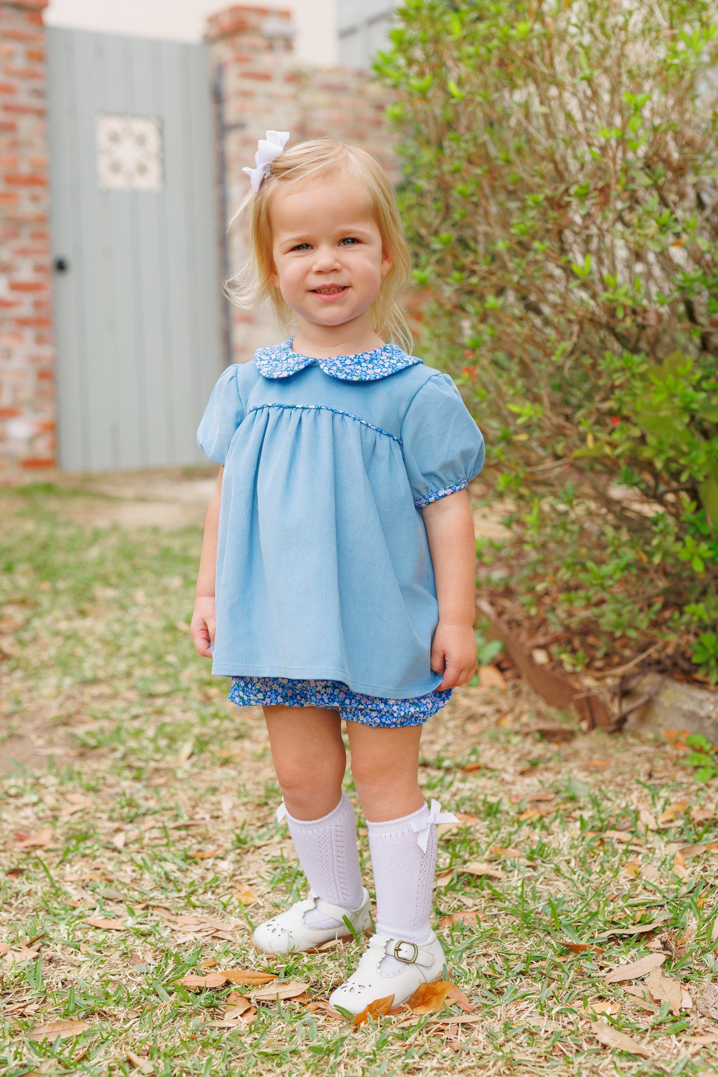 Blossom & Blue Bloomer Set