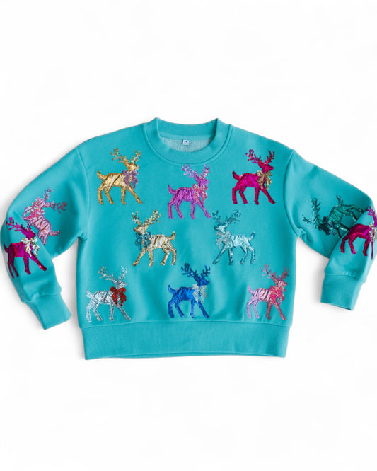 Prancer's Party Adult Sweatshirt