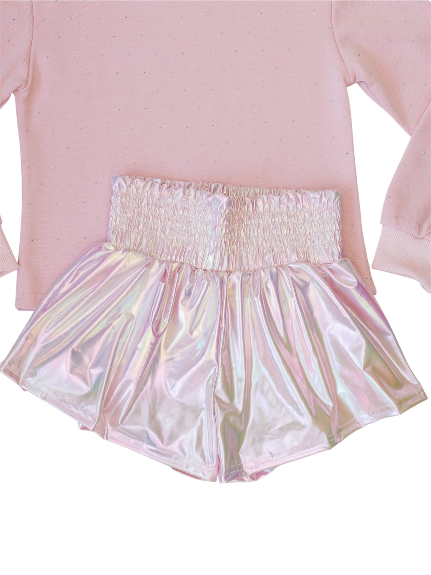 Showtime Shimmer Short Set