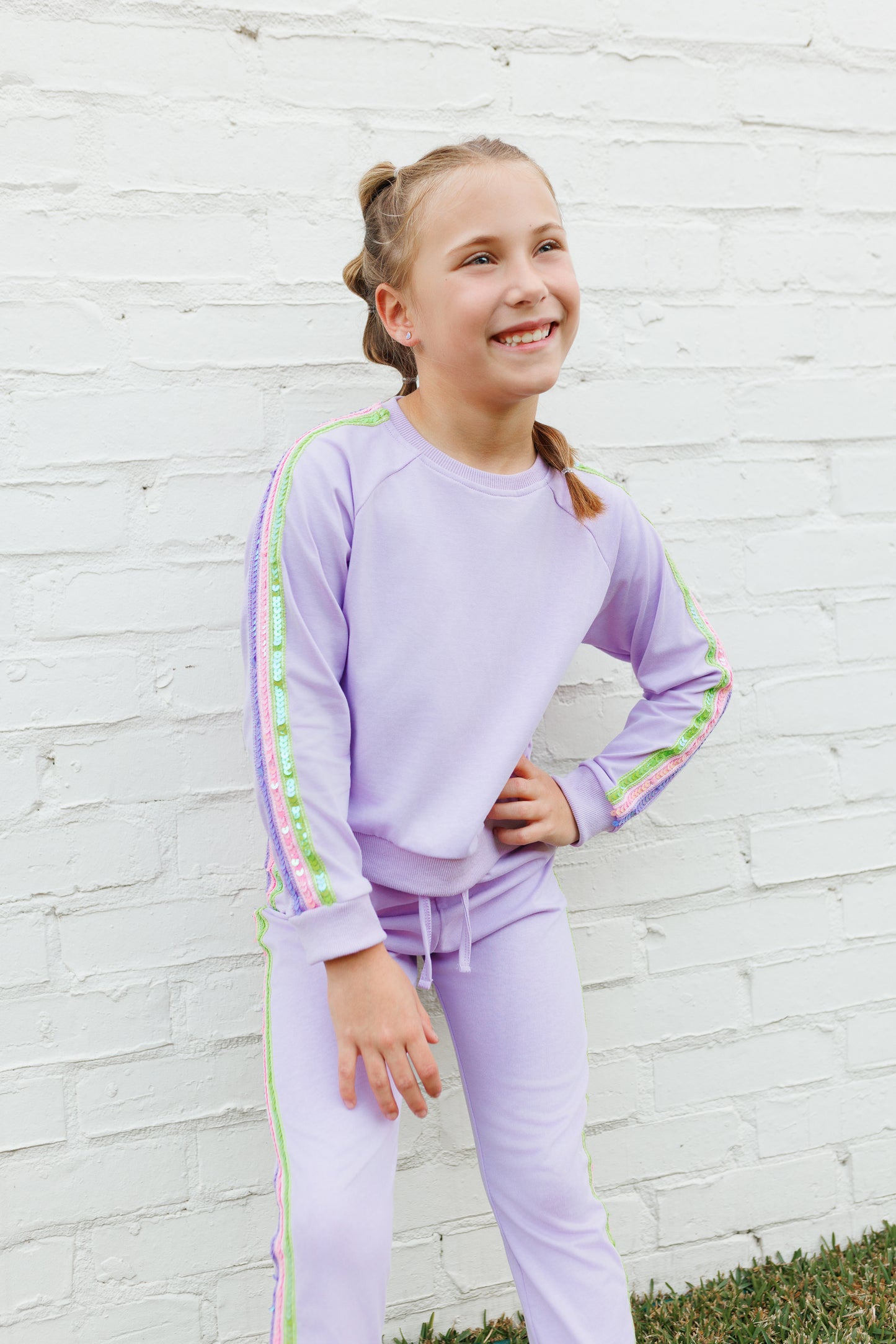 Shine & Play Sequin Jogger Set