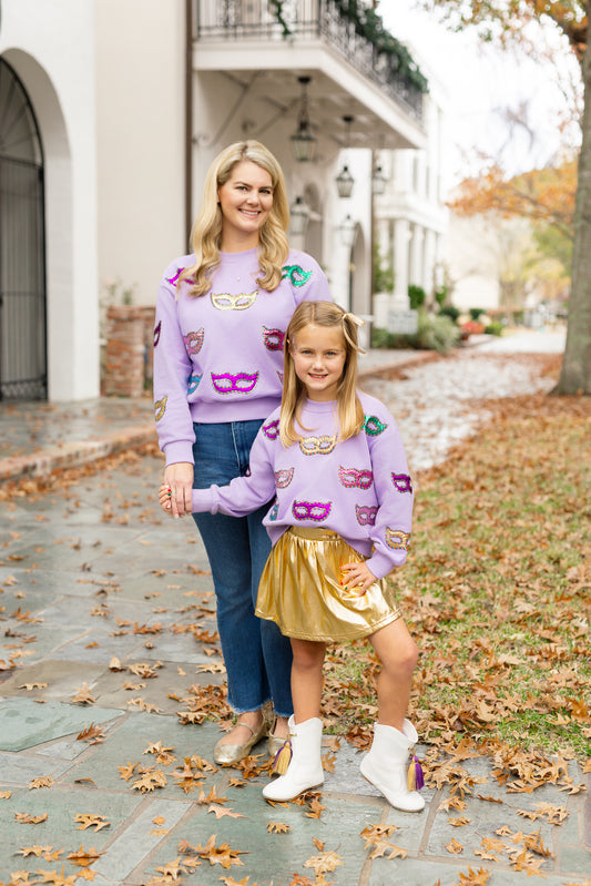 Masked Moment Mom Sweatshirt