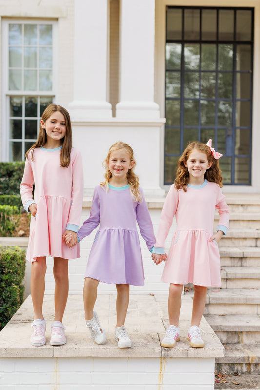 Color Crush Sweatshirt Dress