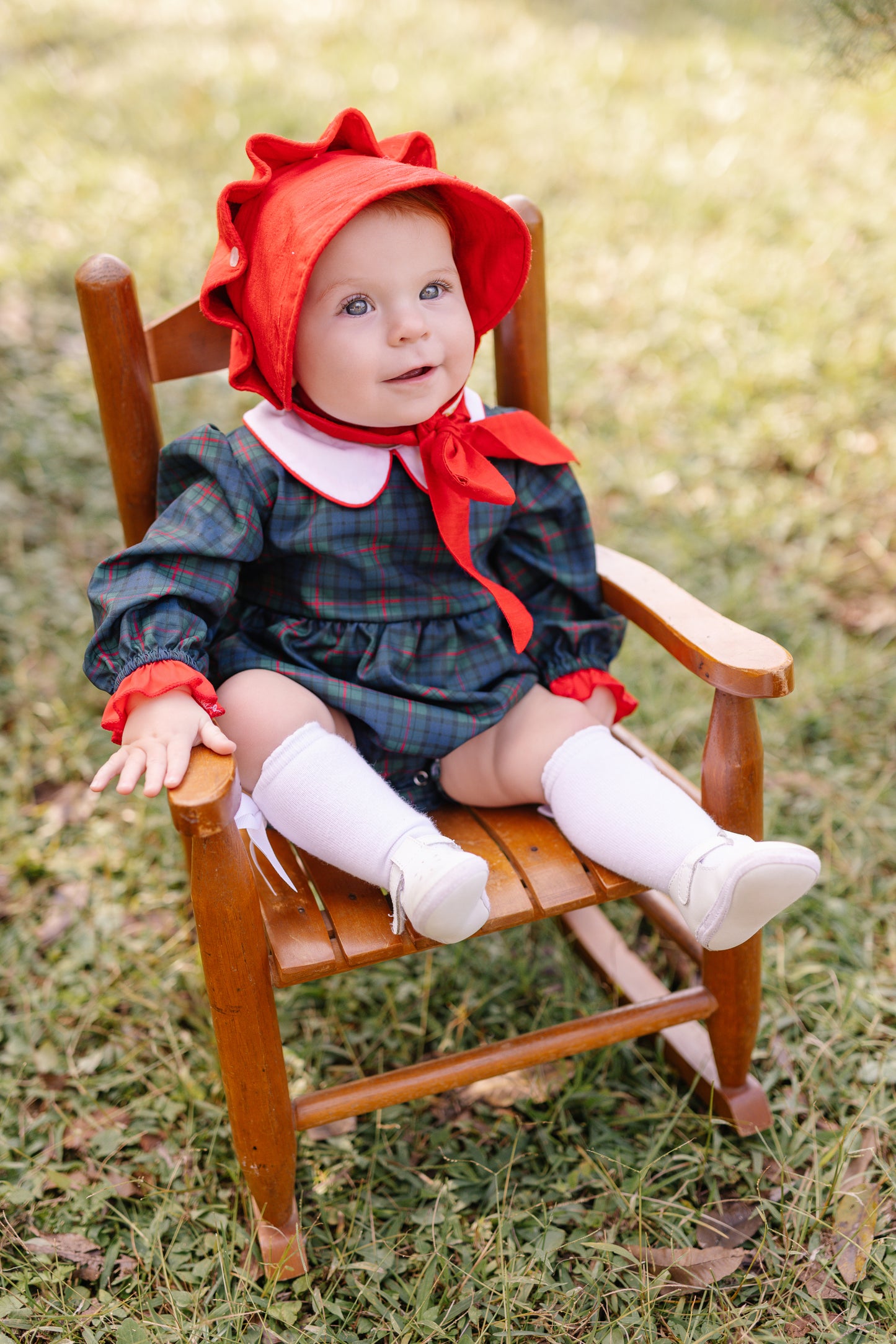 Navy Noel Girls Bubble