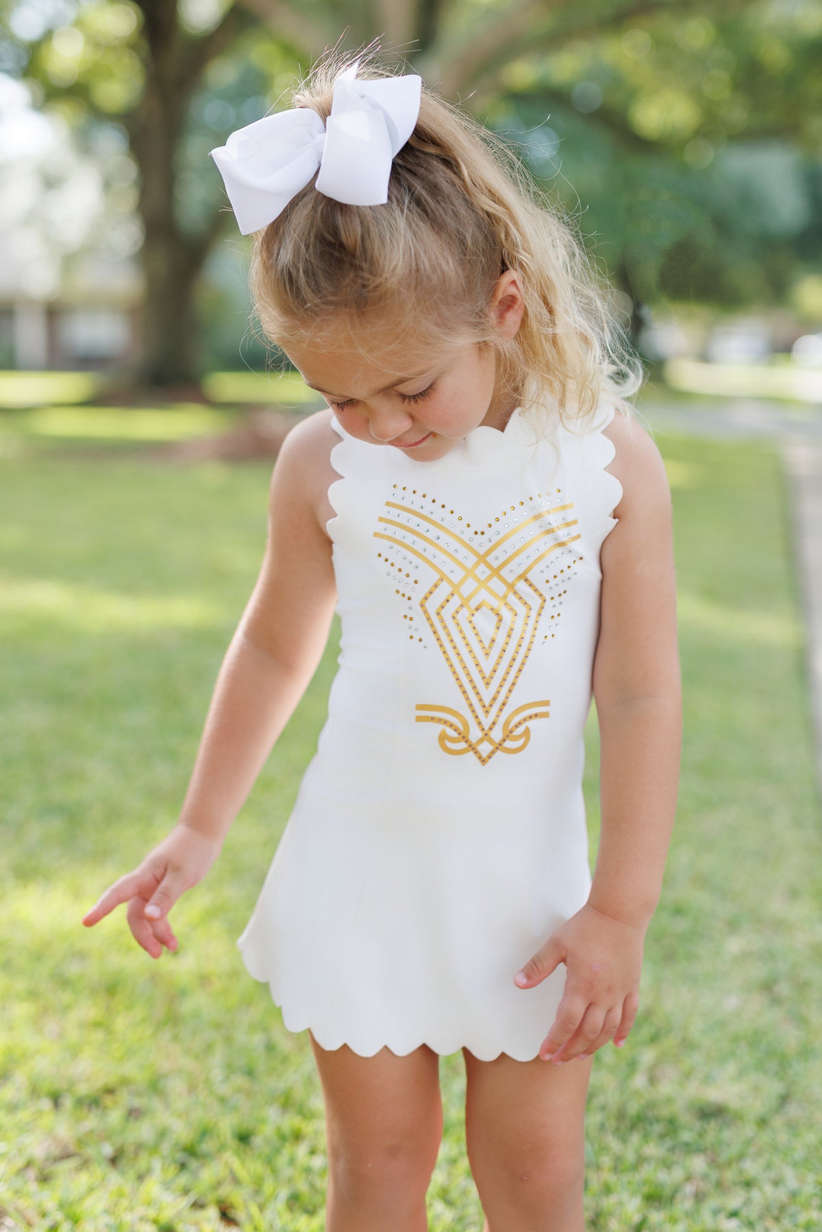 Geaux for Gold Dress