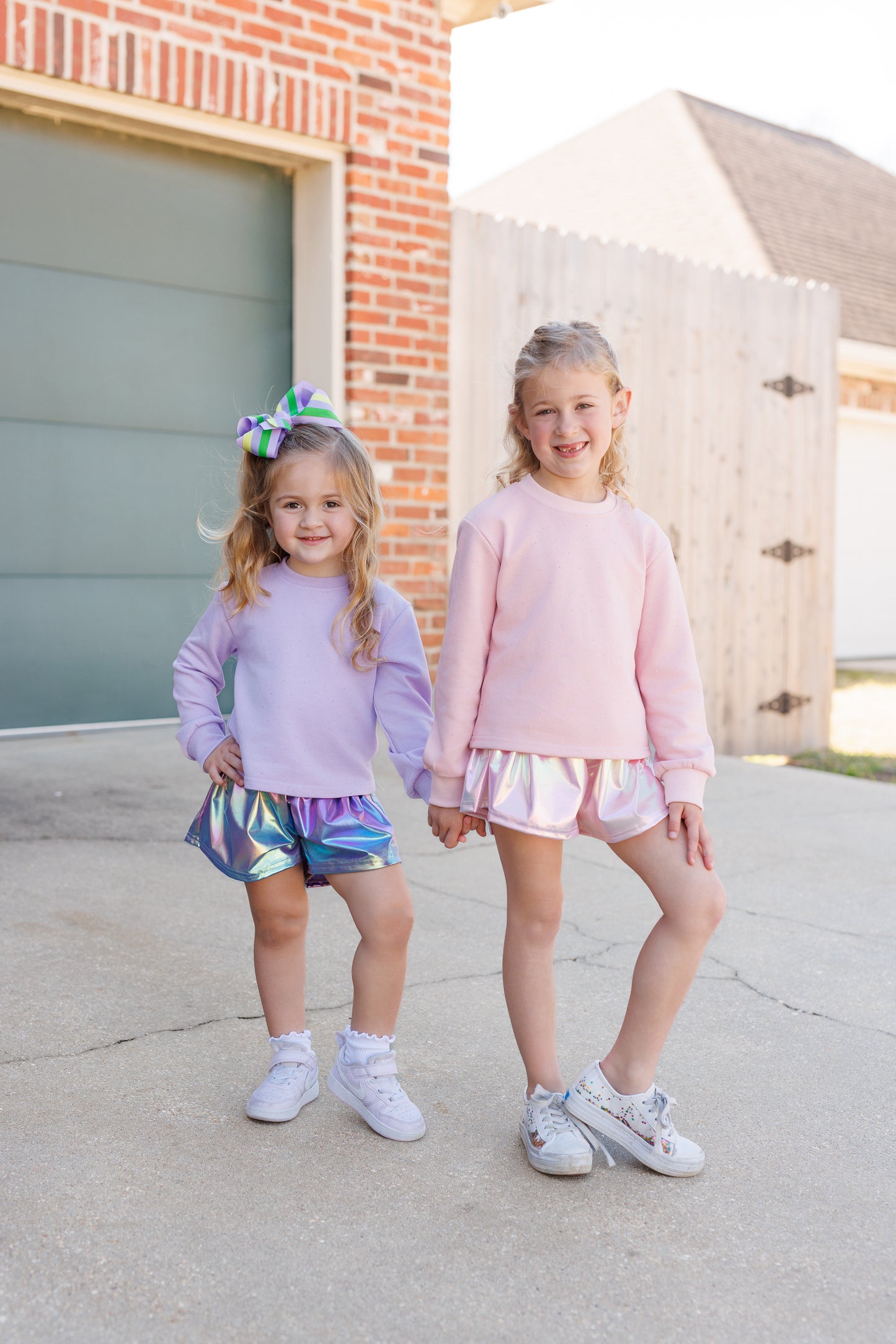 Showtime Shimmer Short Set