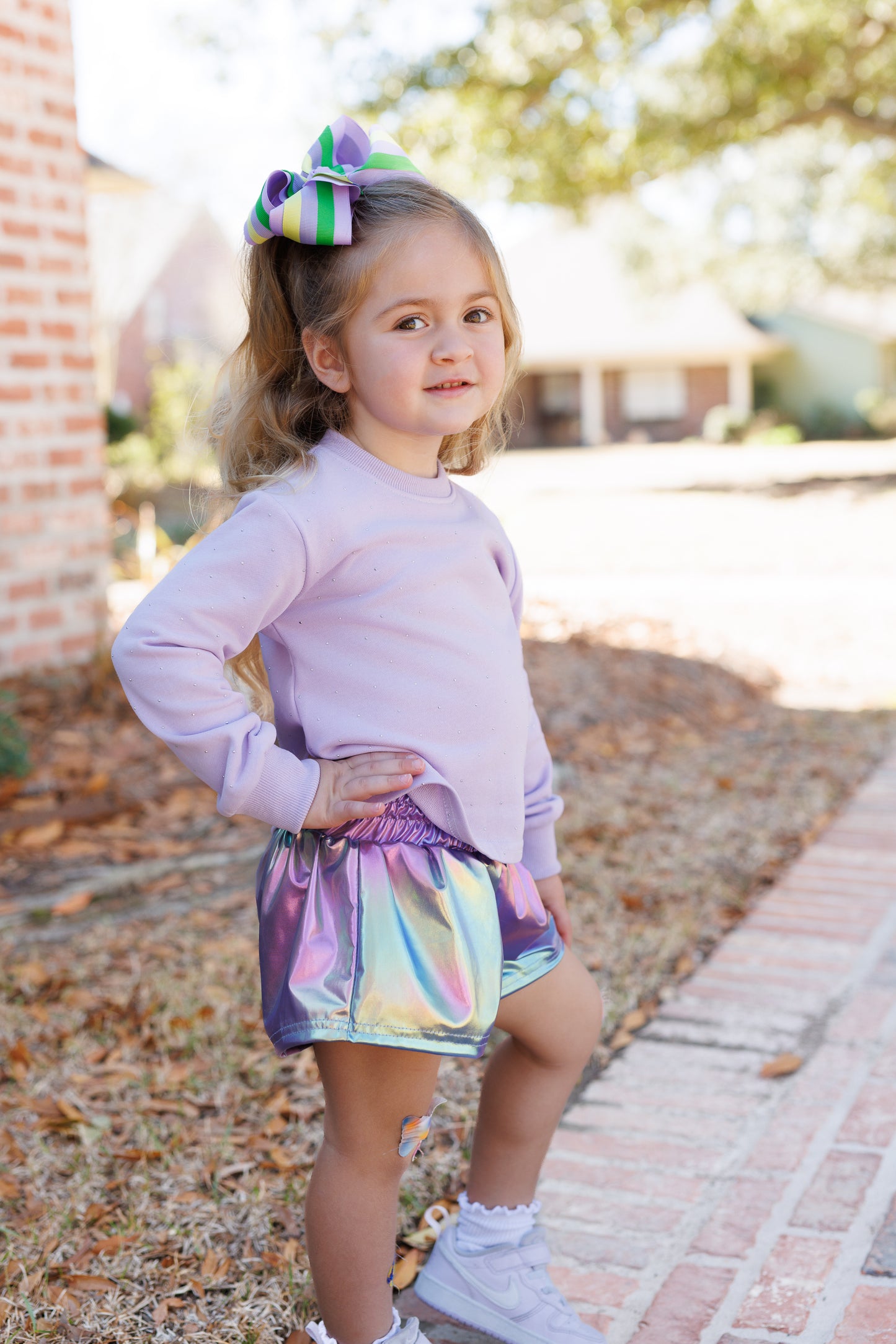 Showtime Shimmer Short Set