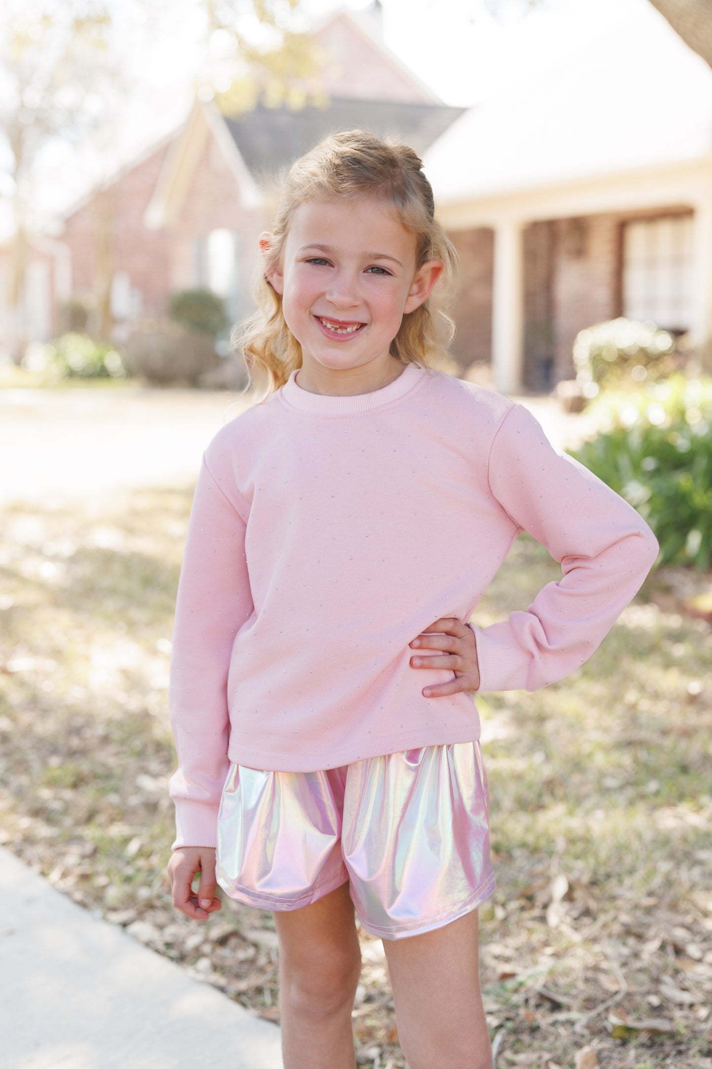 Showtime Shimmer Short Set