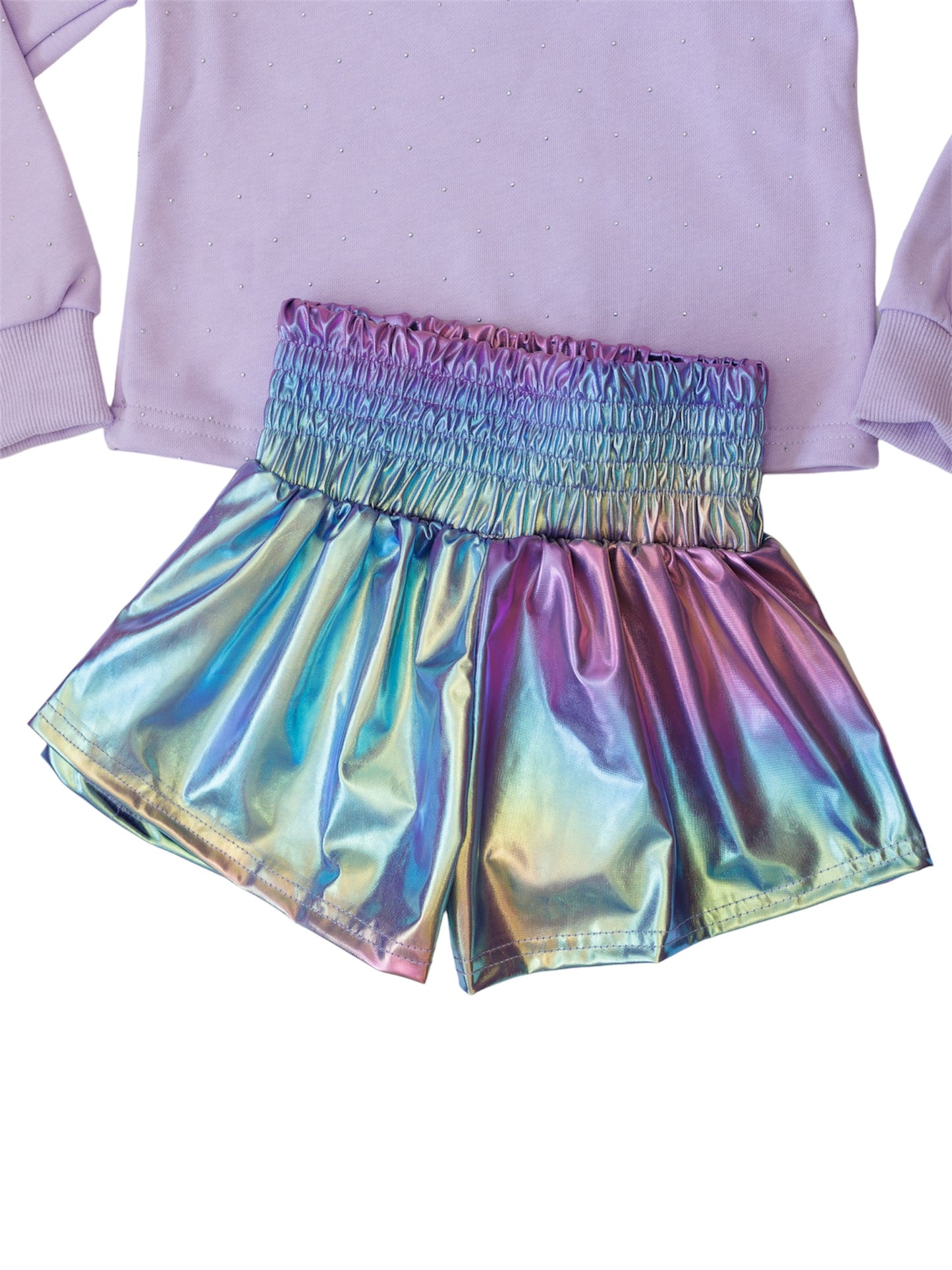 Showtime Shimmer Short Set