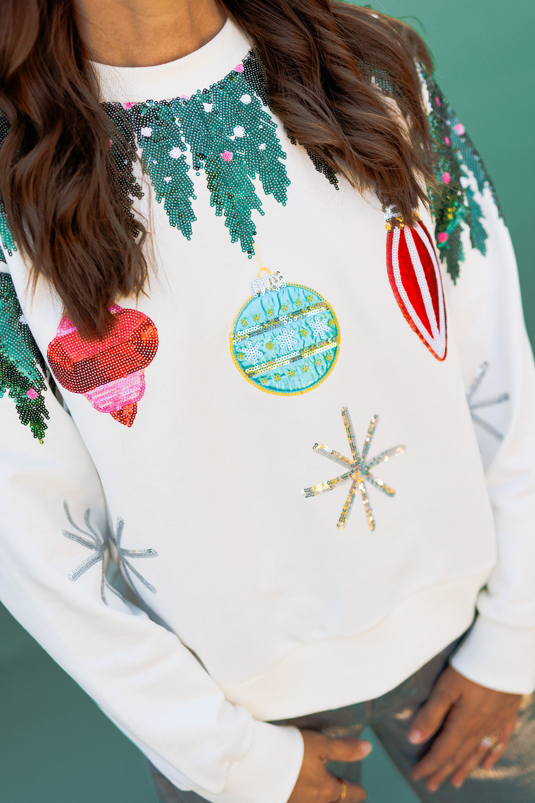 Ornament Party Adult Sweatshirt