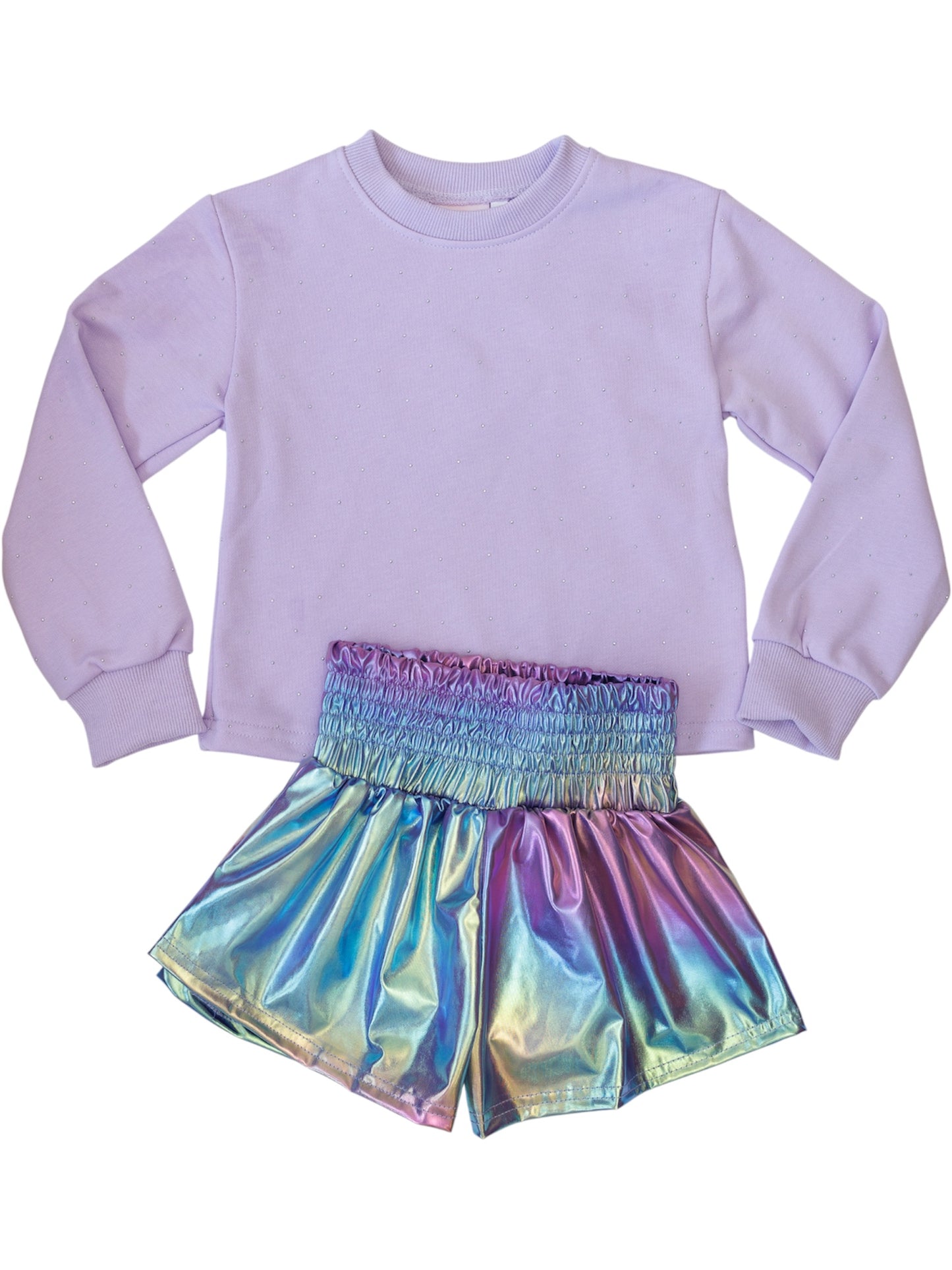 Showtime Shimmer Short Set