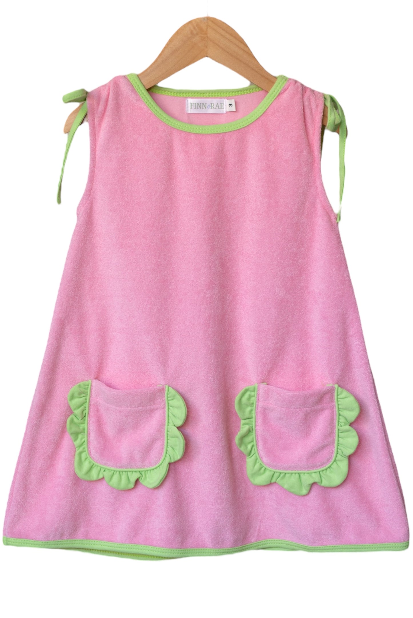 Breezy Bay Pink French Terry Dress