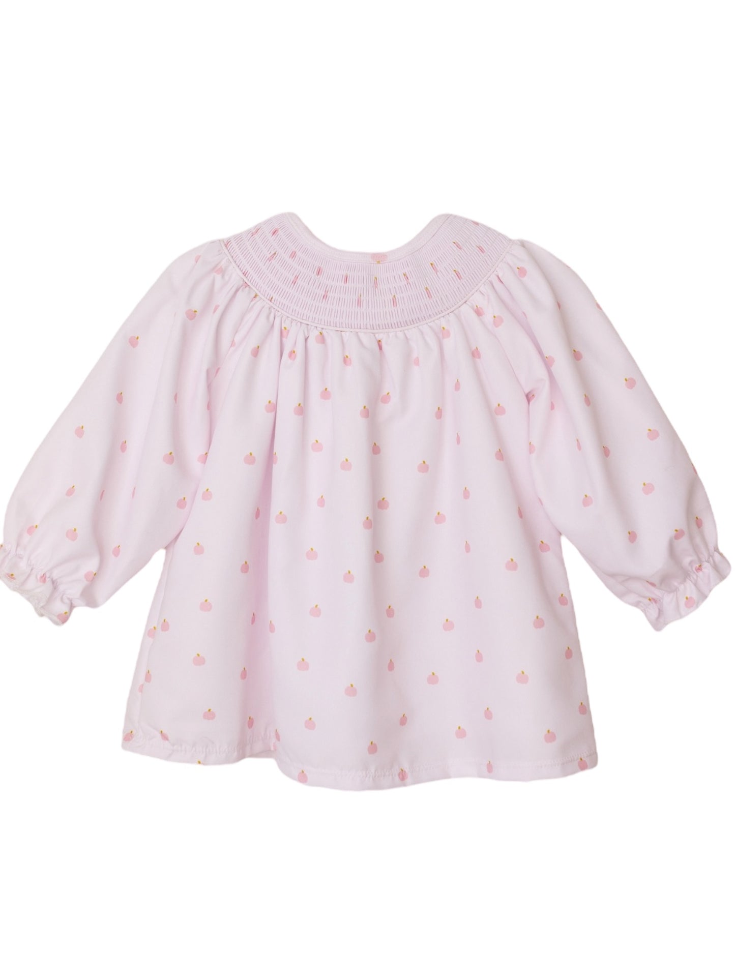 Pink Pumpkins Smocked Set