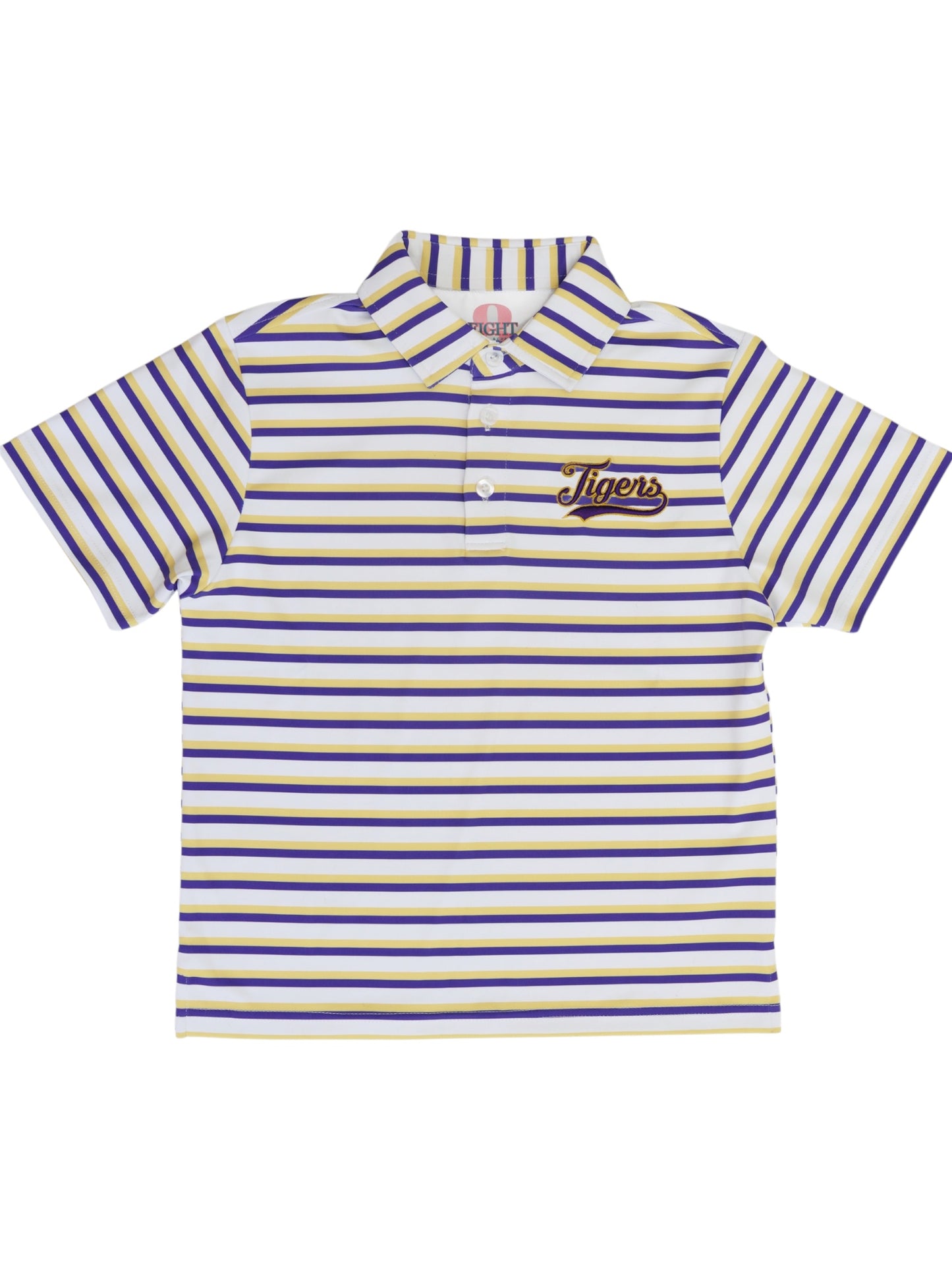 Purple and Gold Club Polo