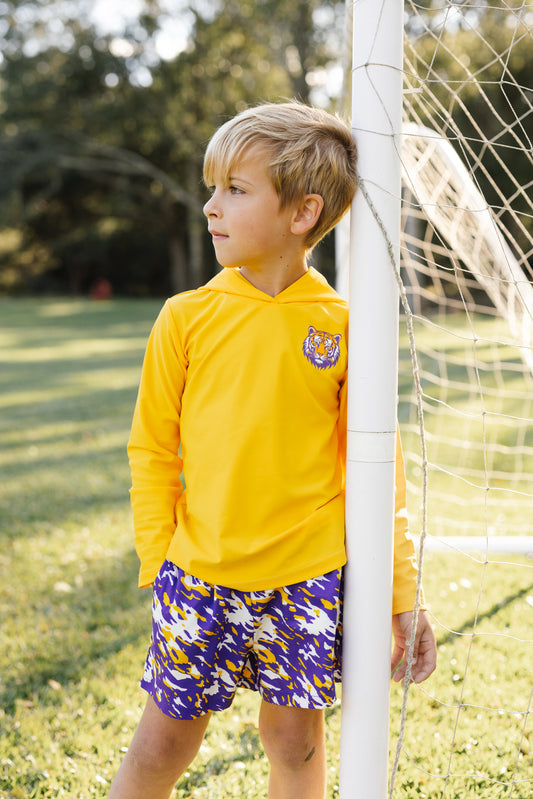 Sideline Crew Camo Short Set