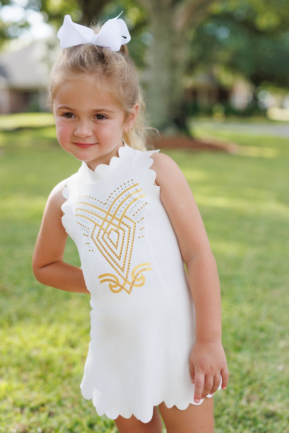 Geaux for Gold Dress