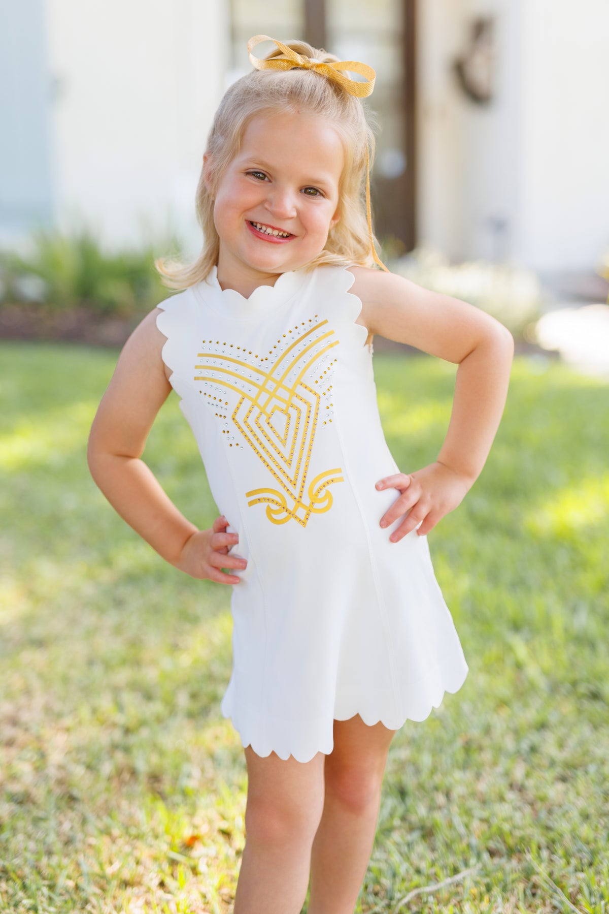 Geaux for Gold Dress