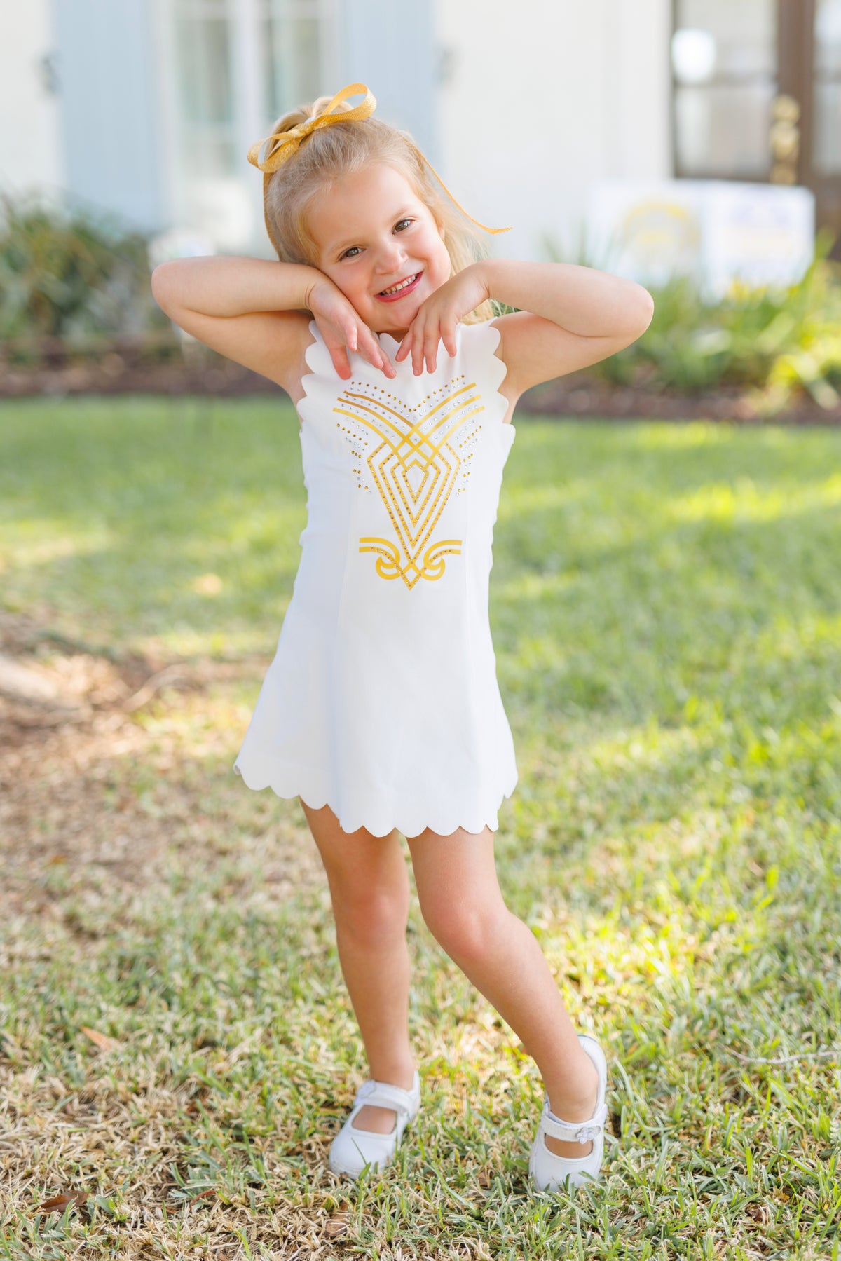 Geaux for Gold Dress