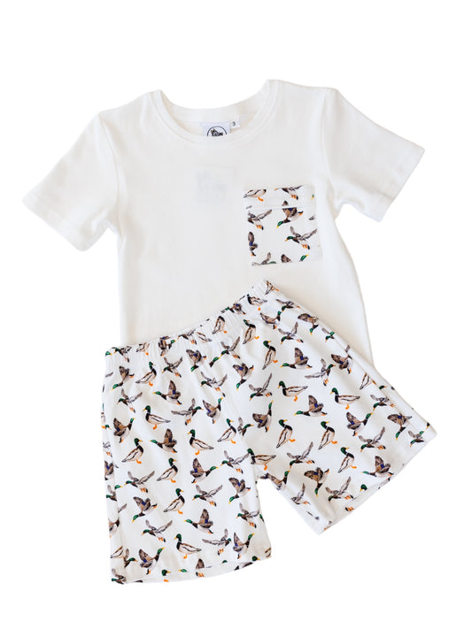 Duckling Dapper Mallard Short Set