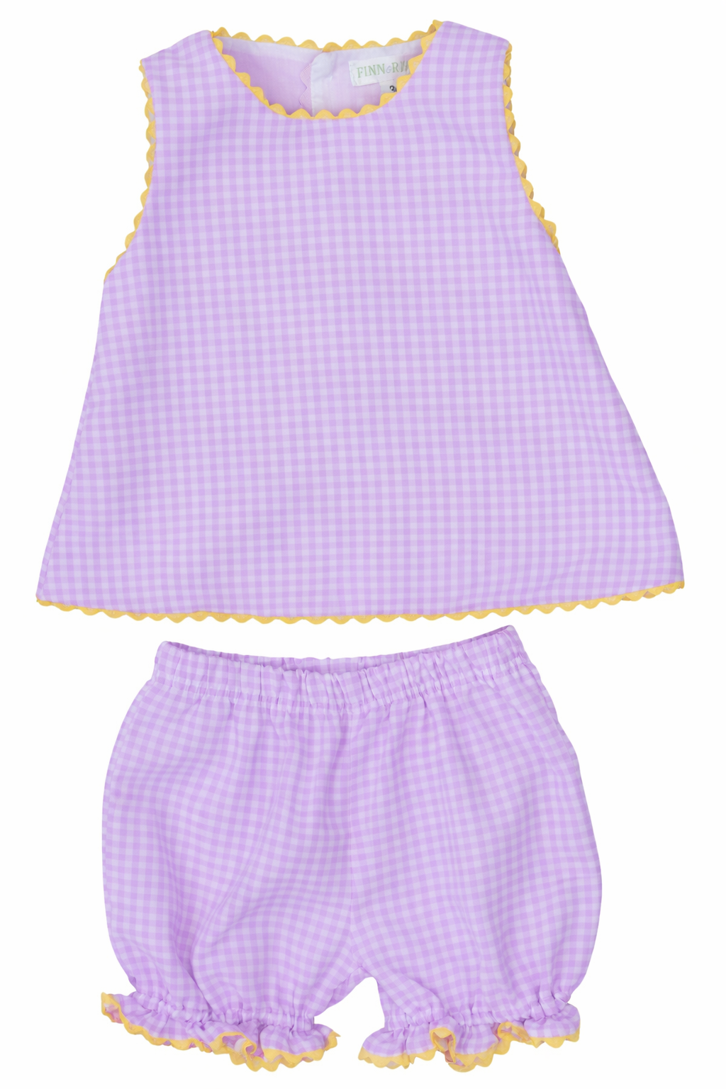 Clara Gingham Bloomer Set