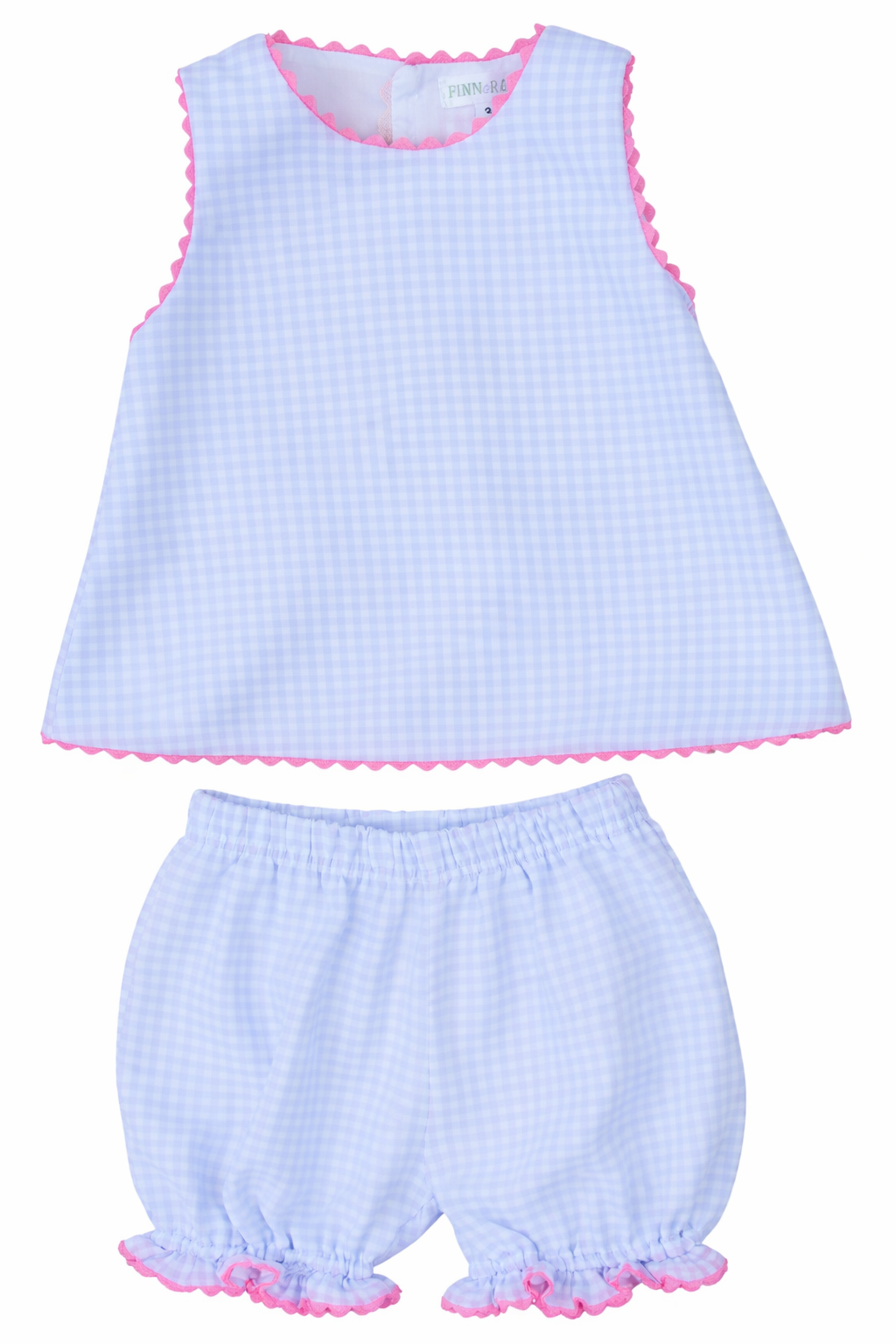 Clara Gingham Bloomer Set