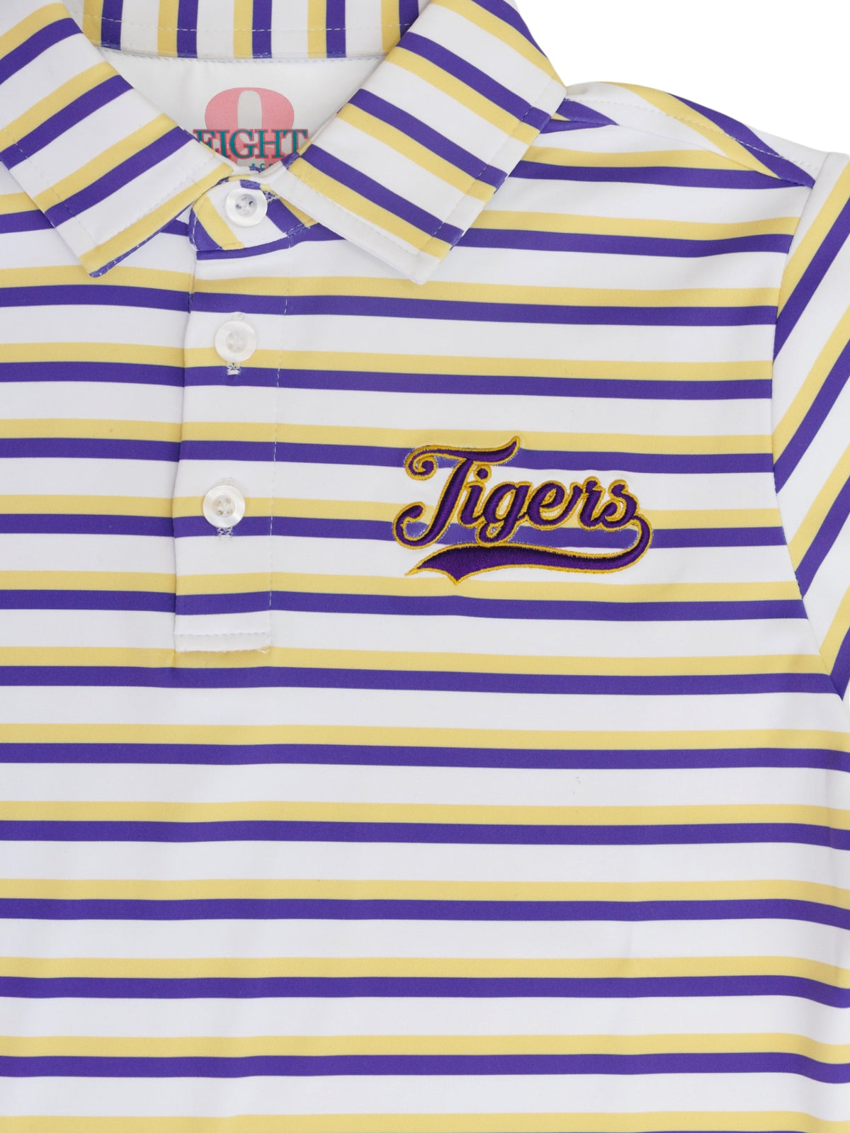 Purple and Gold Club Polo