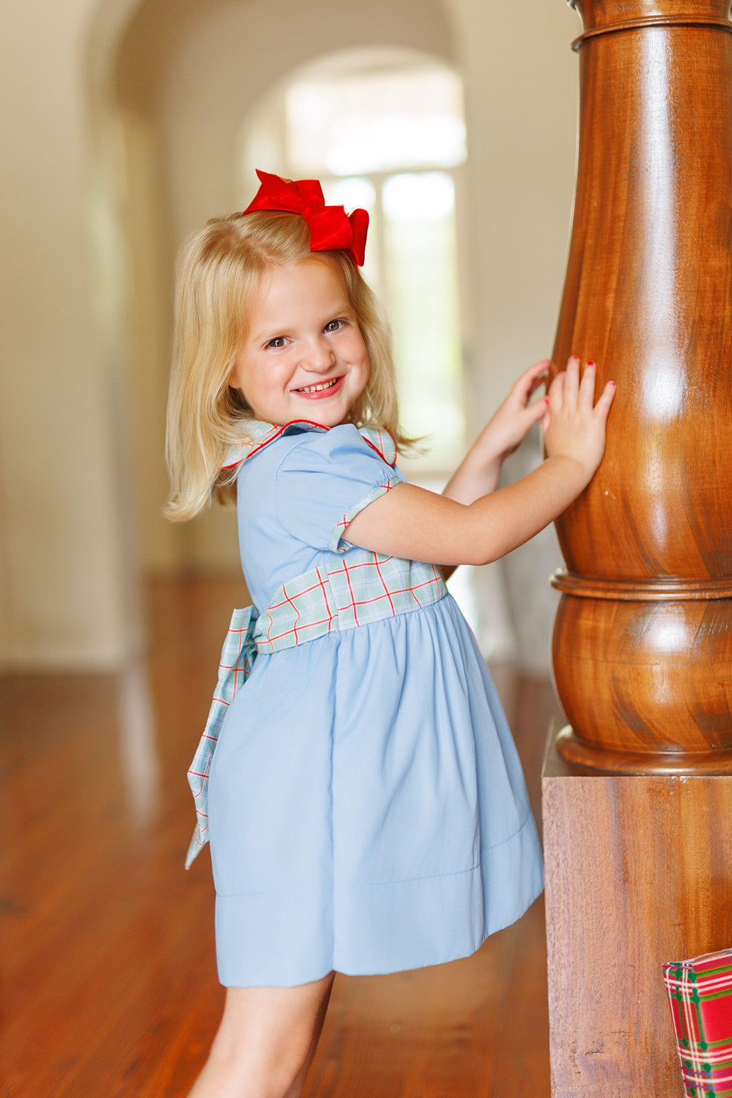 Winterberry Blue Party Dress