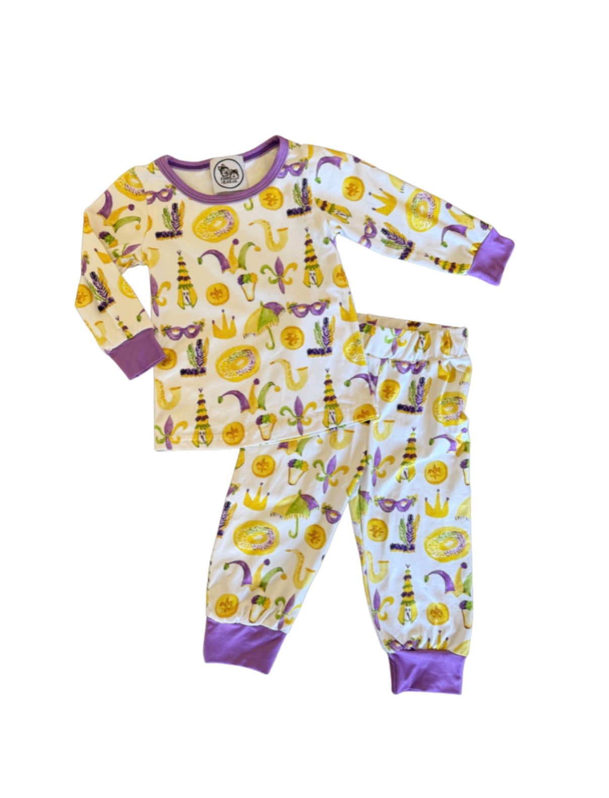 Mardi Gras Mambo 2 Piece Pajamas