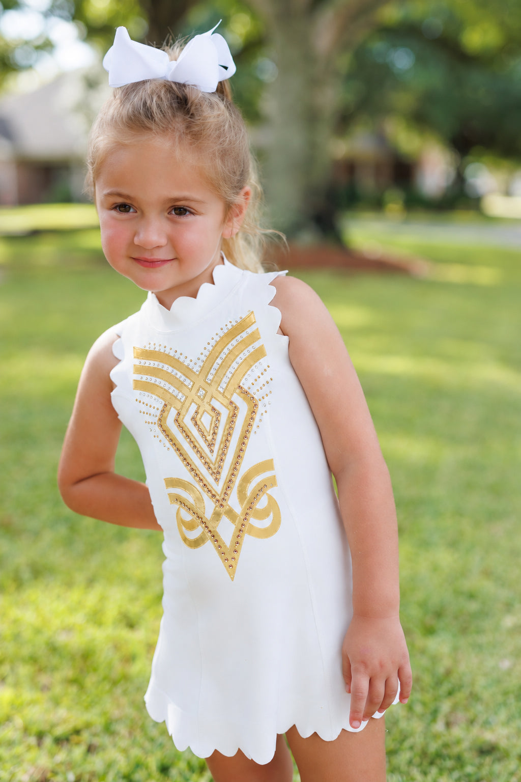 Geaux for Gold Dress