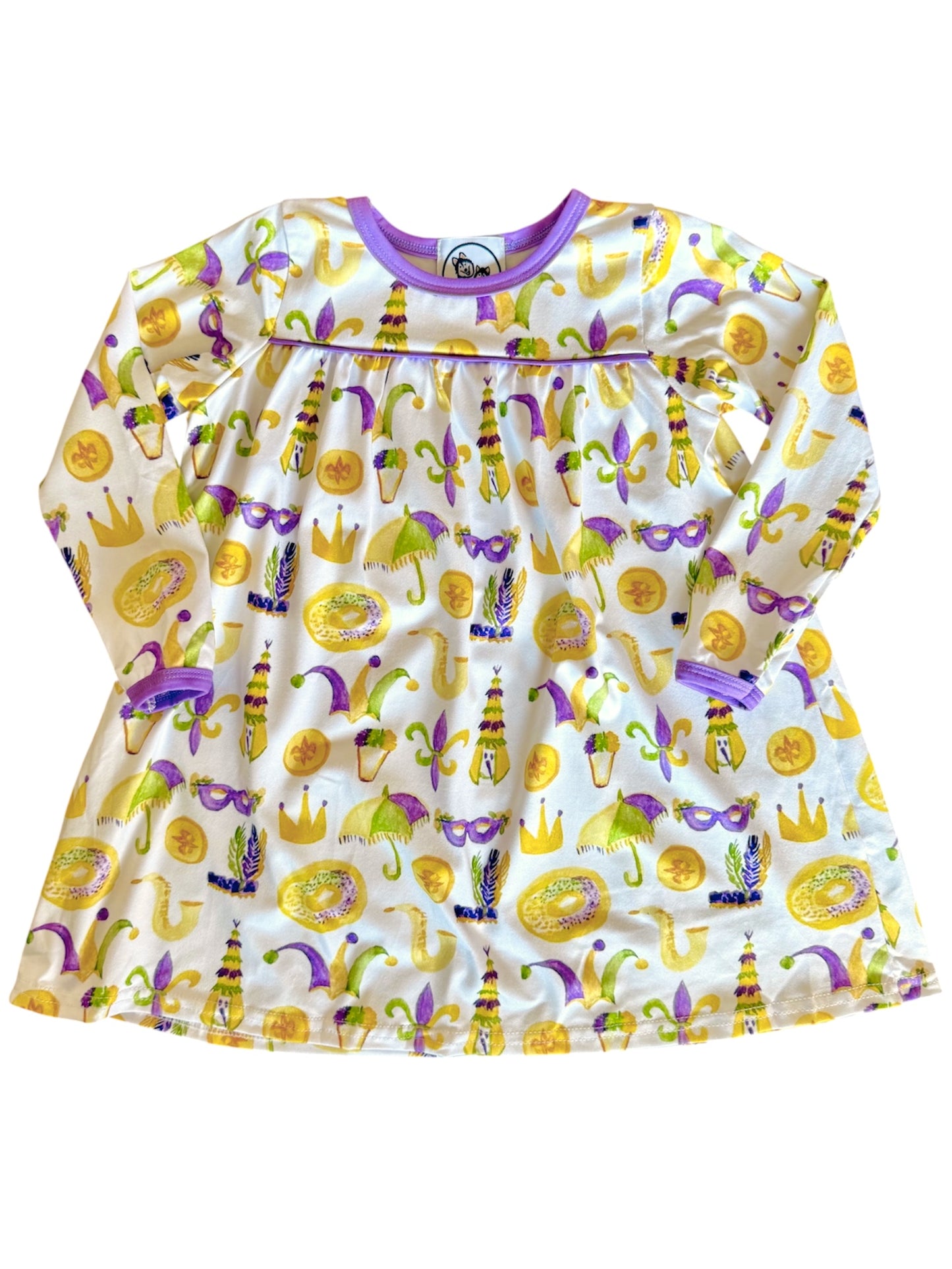 Mardi Gras Mambo Nightgown