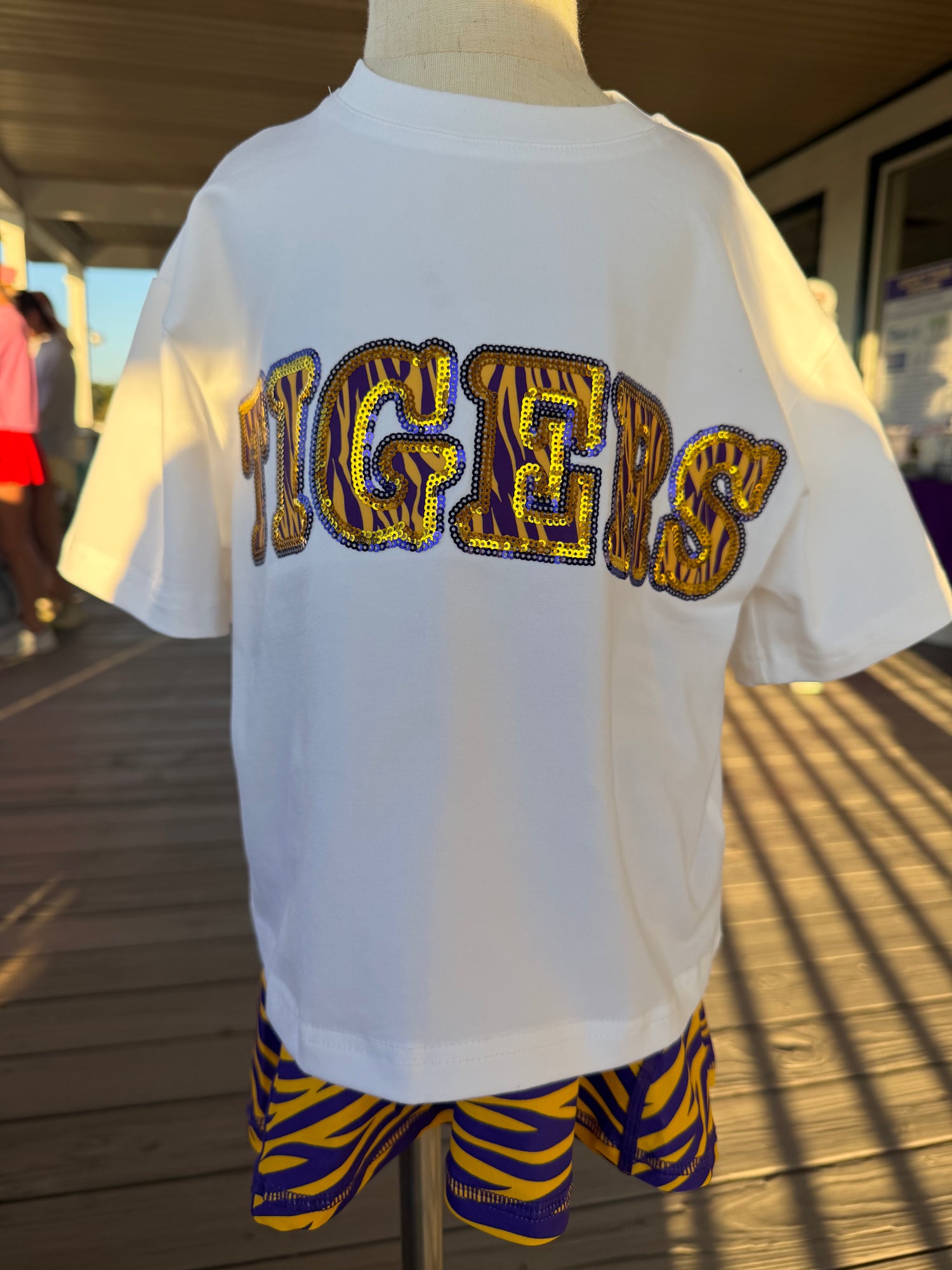 Sequin Tigers Tee