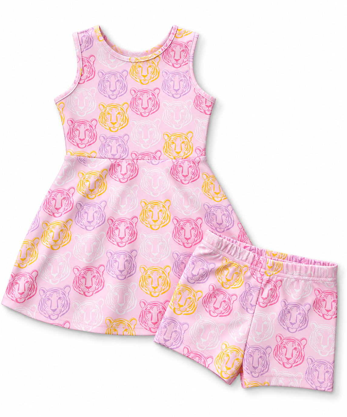 Tiger Head Tennis Dress