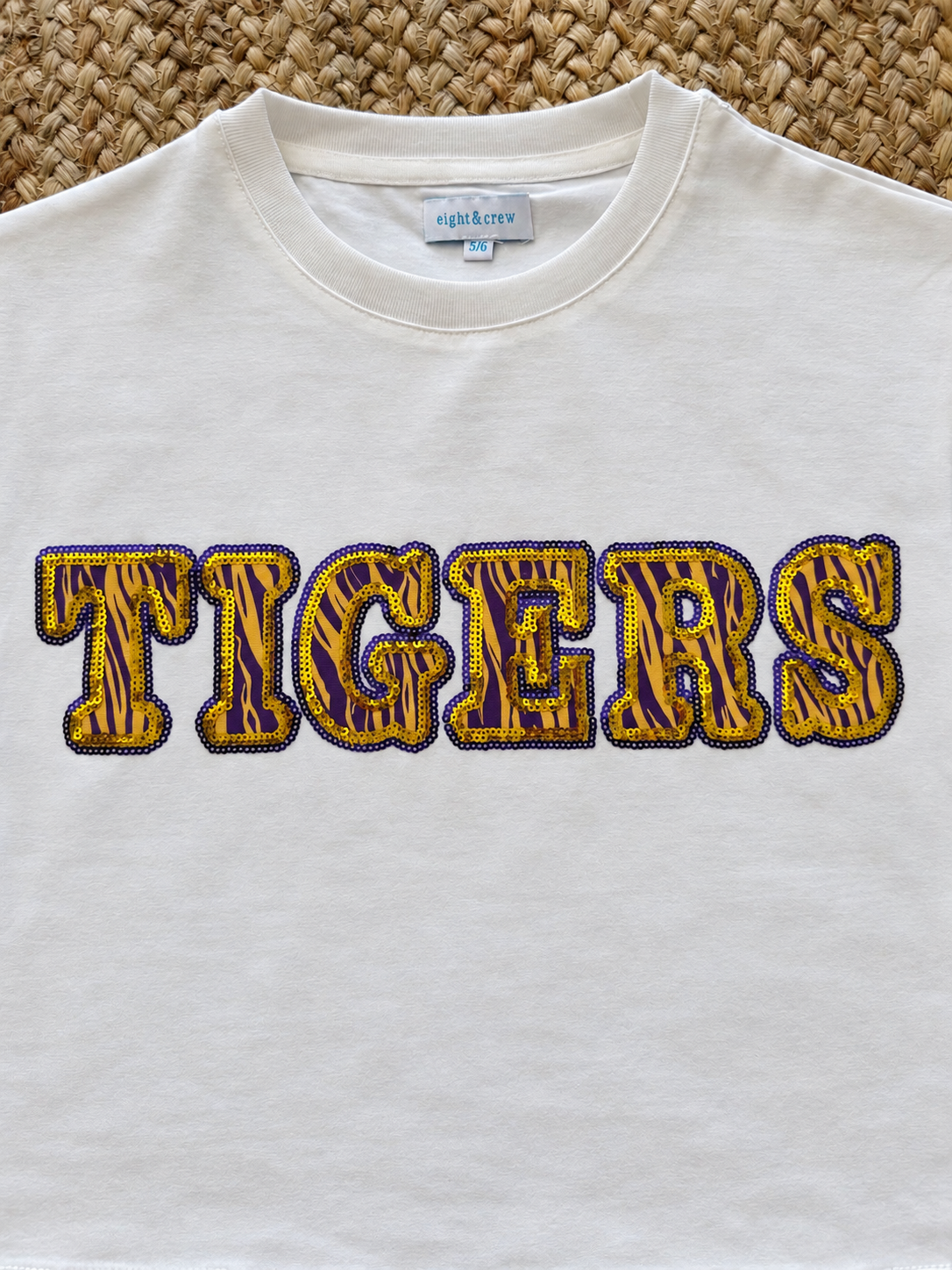Sequin Tigers Tee