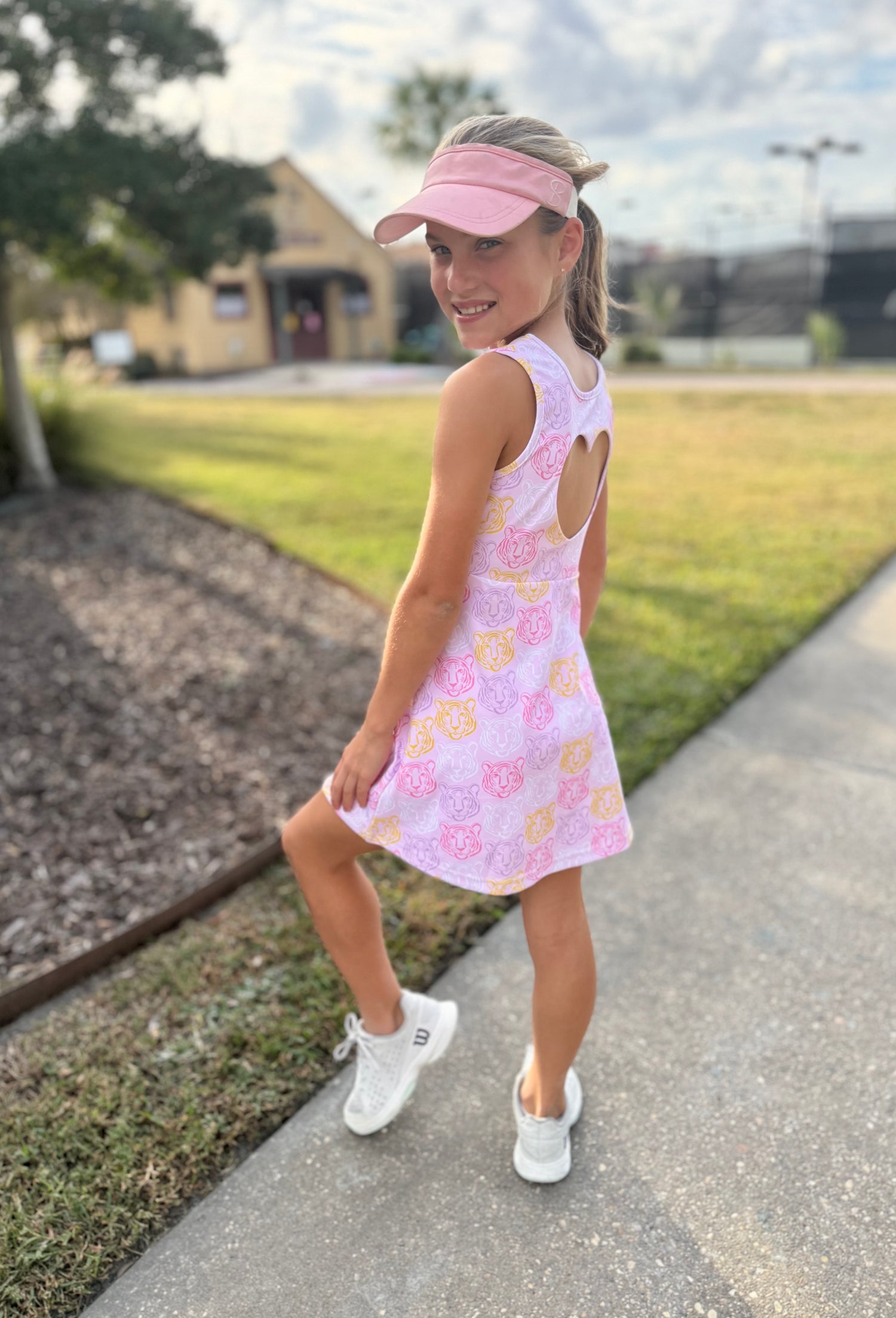 Tiger Head Tennis Dress