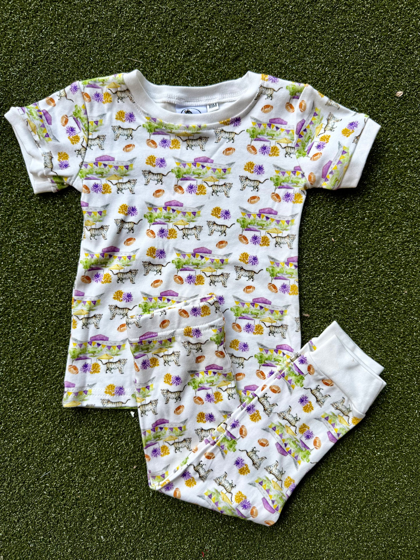 Tiger Stadium Touchdown Pajamas