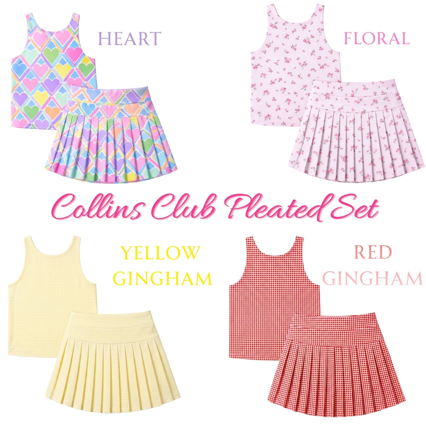 Collins Club Pleated Set